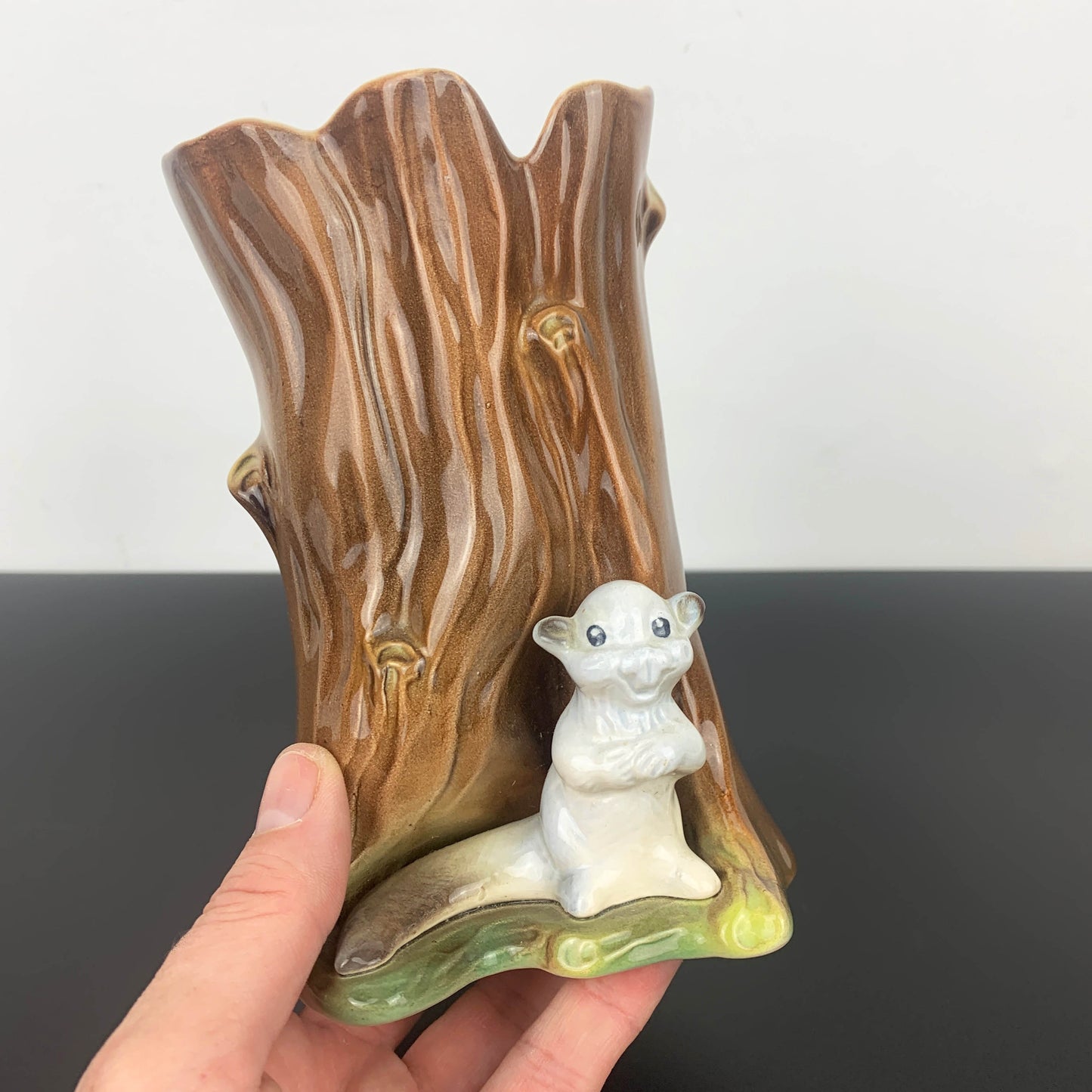 Hornsea Pottery Fauna Collection Beaver Vase