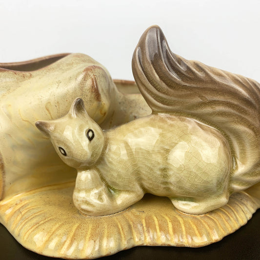 Hornsea Pottery Fauna Collection Squirrel Vase
