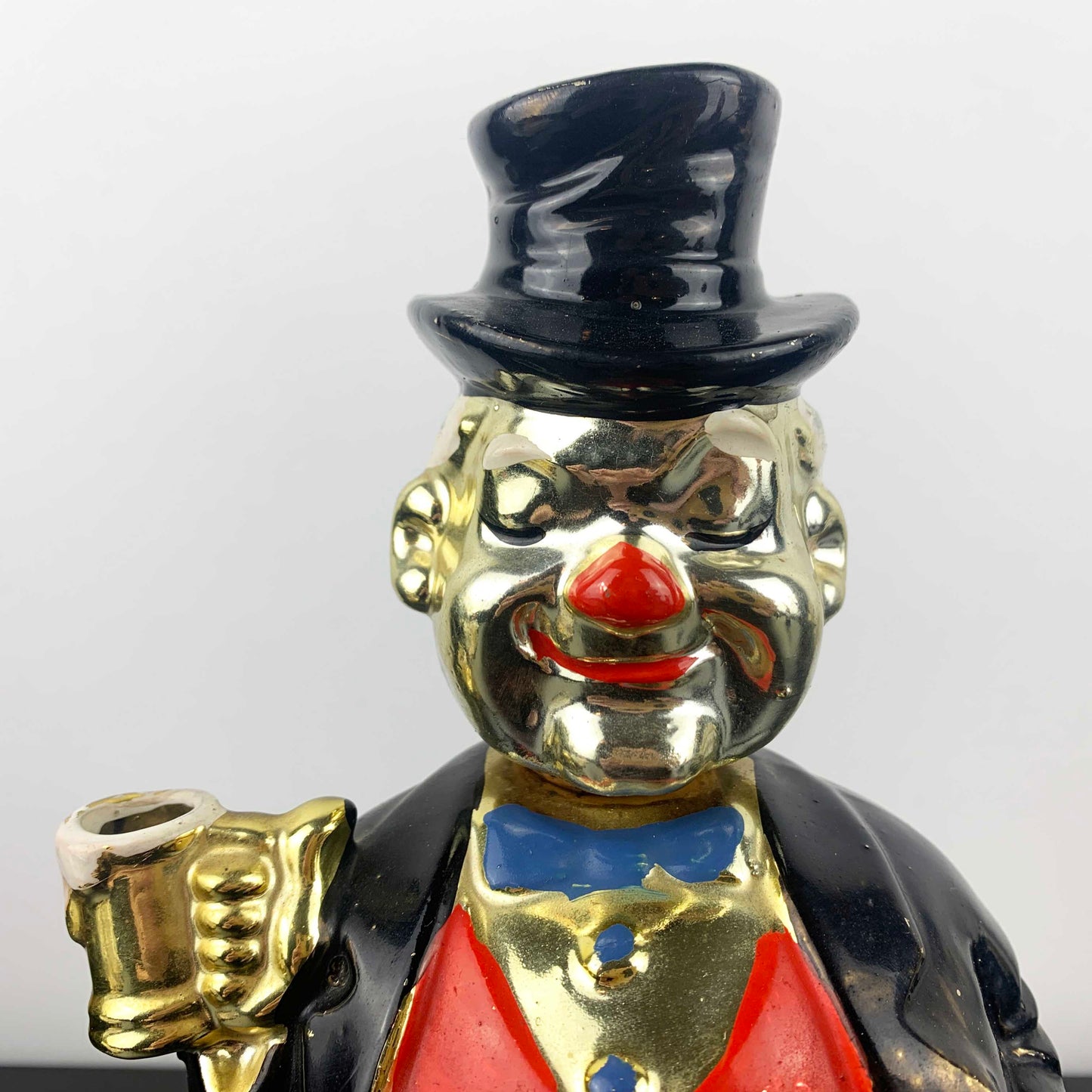 Ceramic Man with Top Hat Novelty Decanter