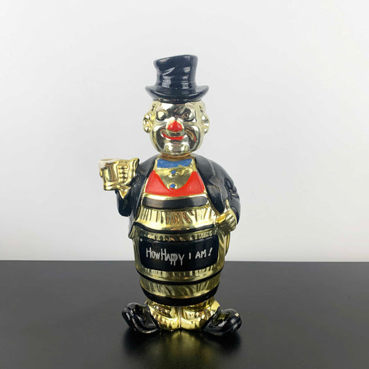Ceramic Man with Top Hat Novelty Decanter