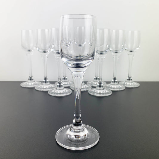 Inn Crystal Tall Stemmed Cordial and Aperitif Glass Set
