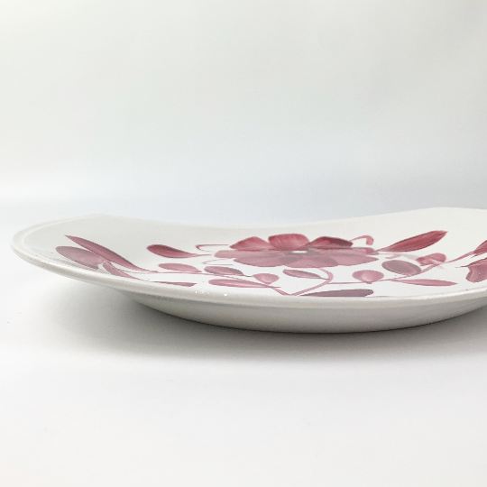 Superior Ironstone Hand Painted Plate depth
