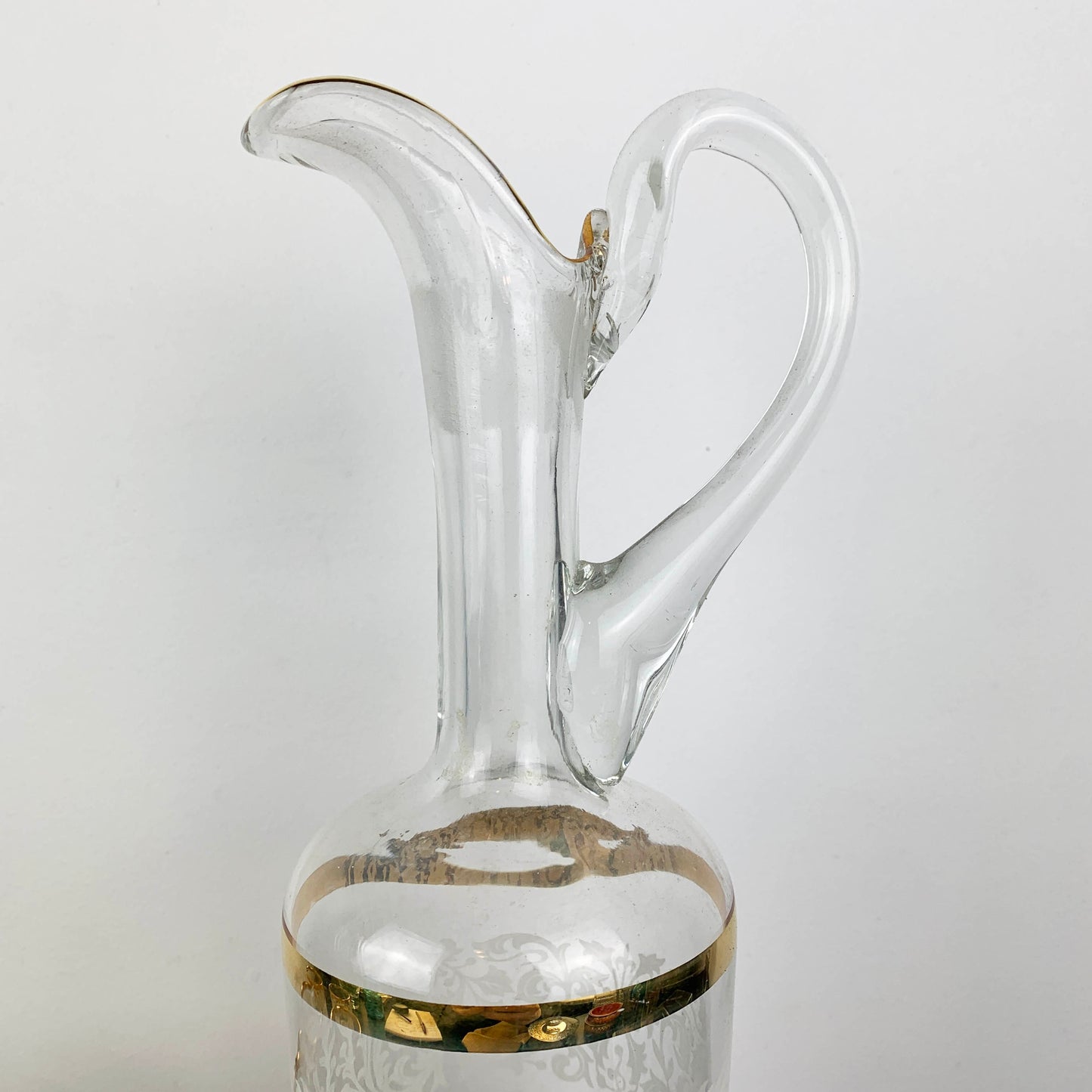 Italian Ewer Style Aperitif and Liqueur Set: 7 Piece