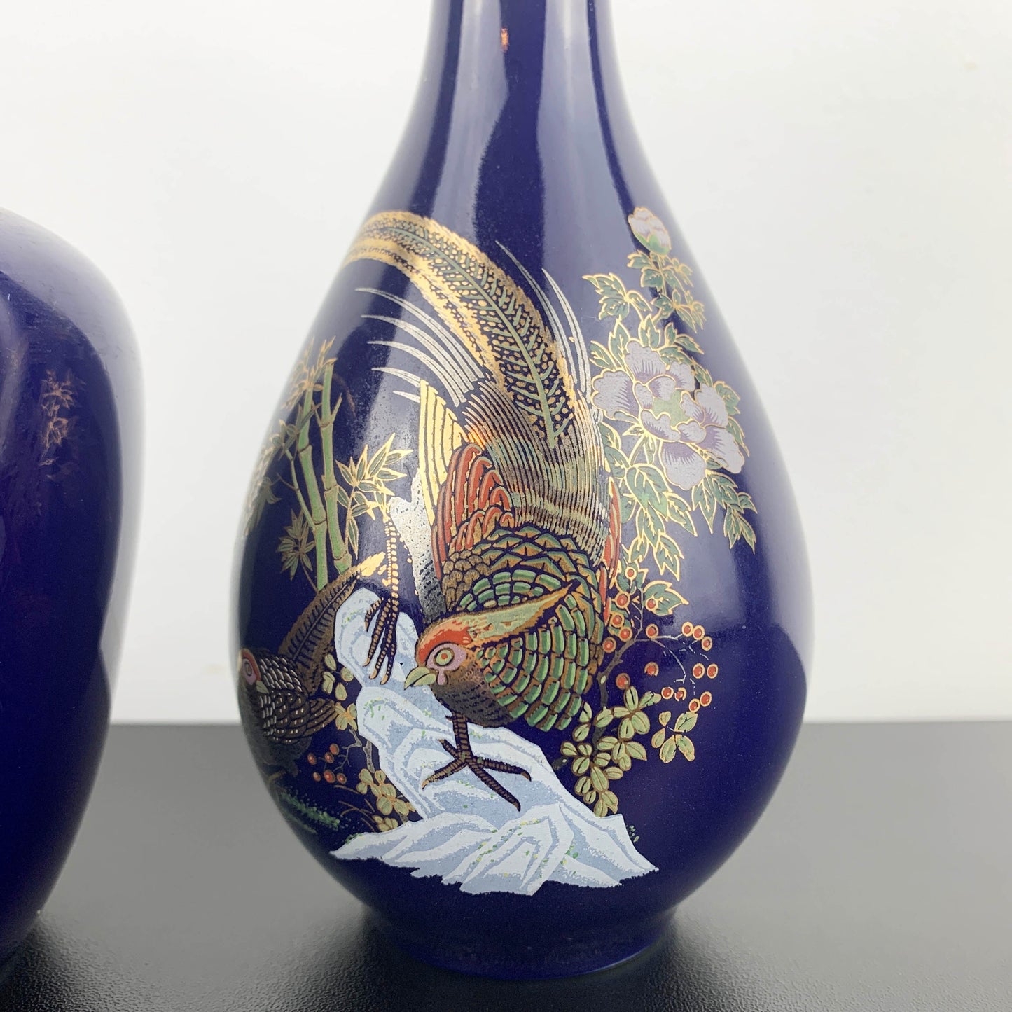 Japanese Kutani Ware Decor Set