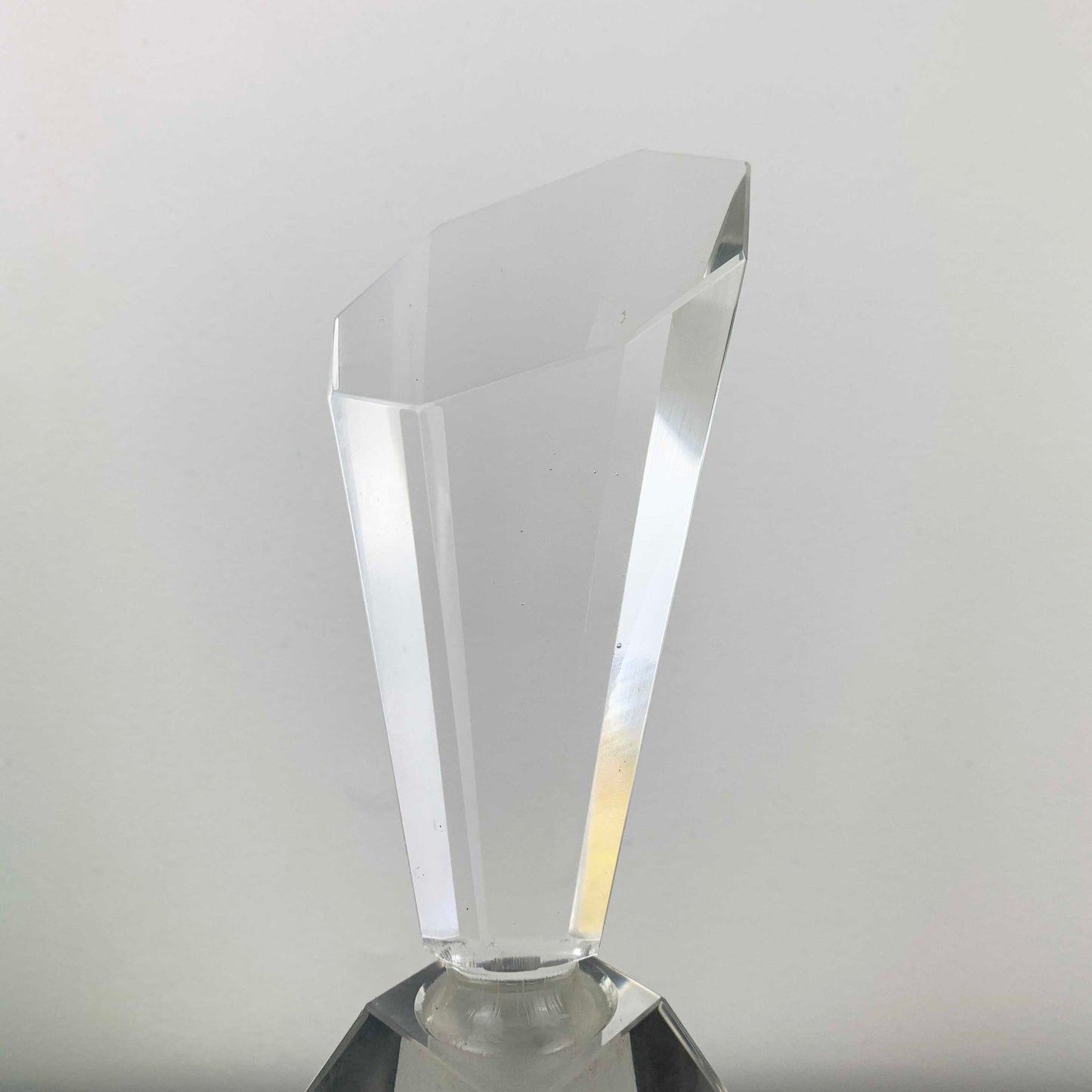 Art Deco Japanese Crystal Perfume Bottle