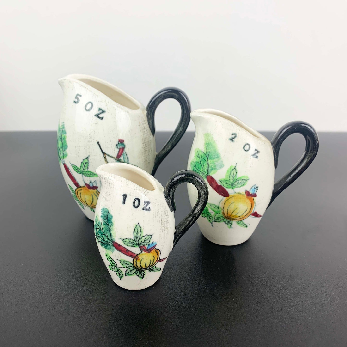 Japanese Ceramic Measuring Jug Set