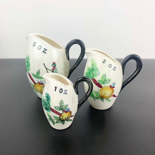 Japanese Ceramic Measuring Jug Set