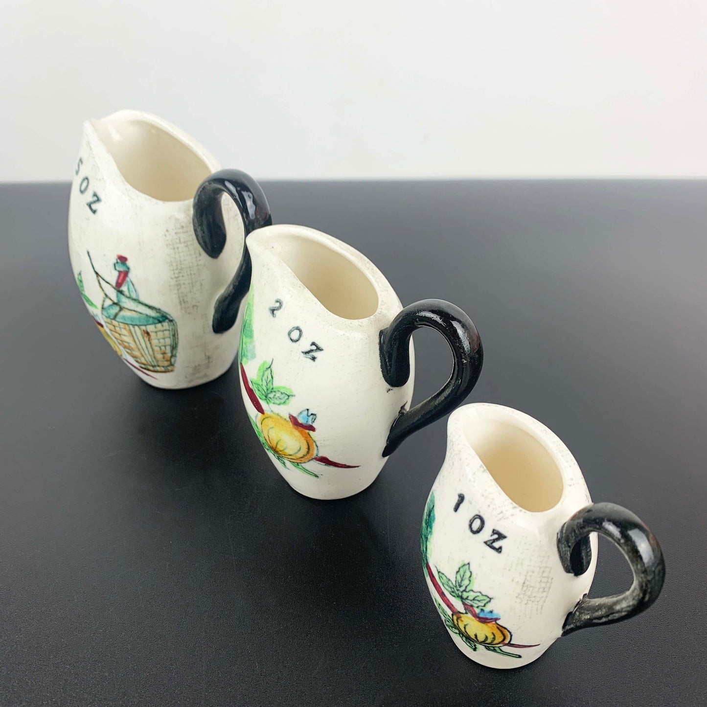 Japanese Ceramic Measuring Jug Set