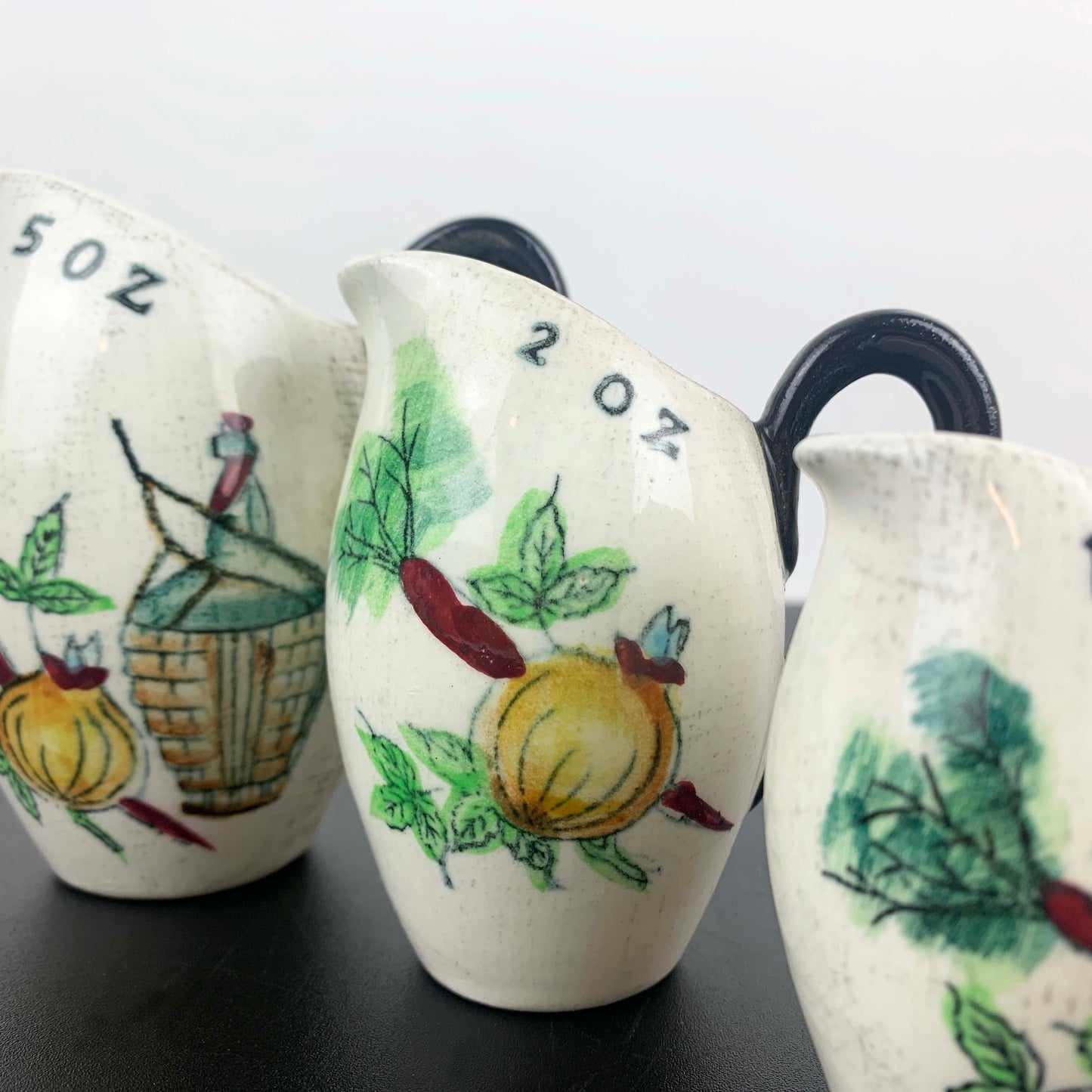Japanese Ceramic Measuring Jug Set