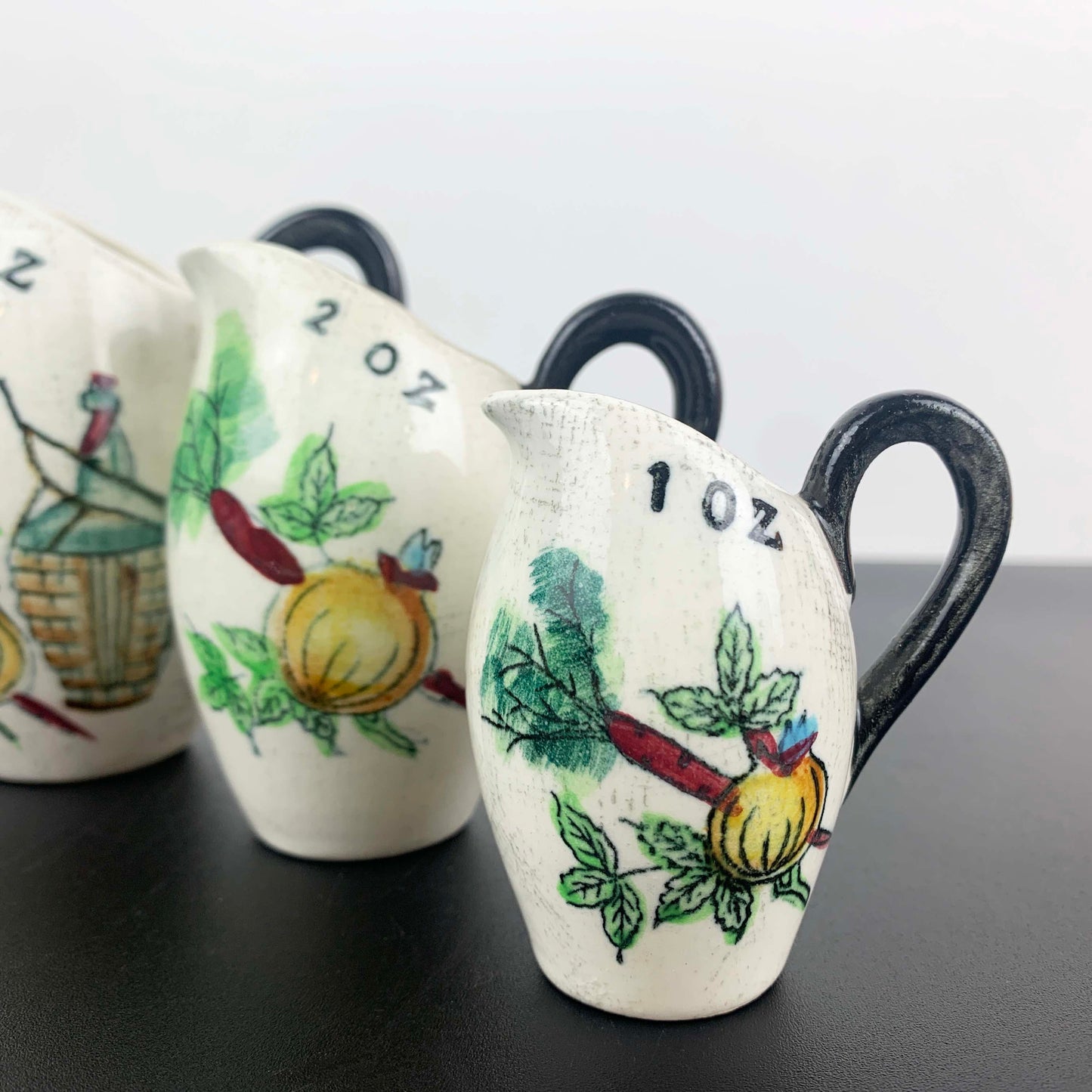 Japanese Ceramic Measuring Jug Set