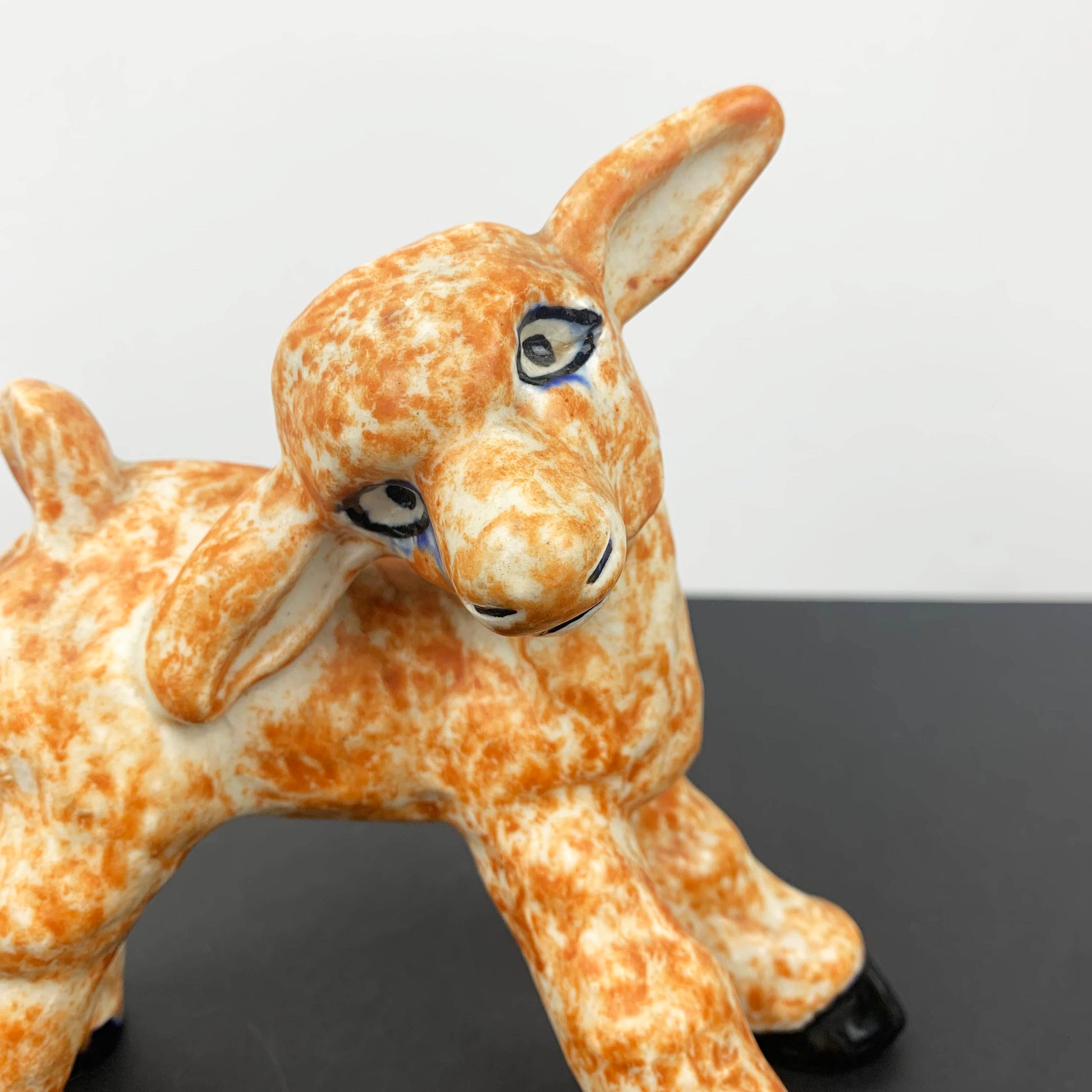 Kitsch vintage lamb figurine