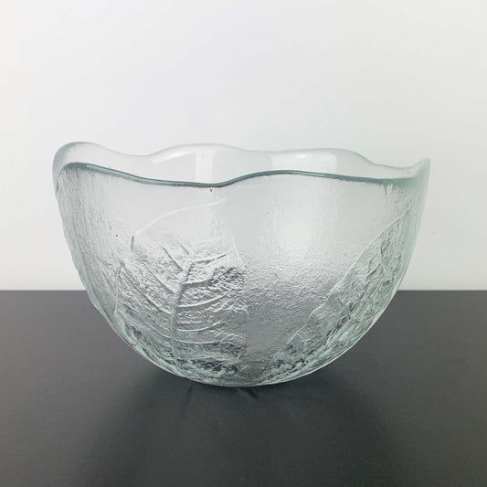 Kosta Boda 'Party' Leaf Embossed Large Serving Bowl