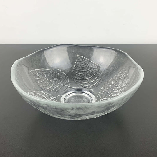 Kosta Boda 'Party' Leaf Embossed Small Bowl