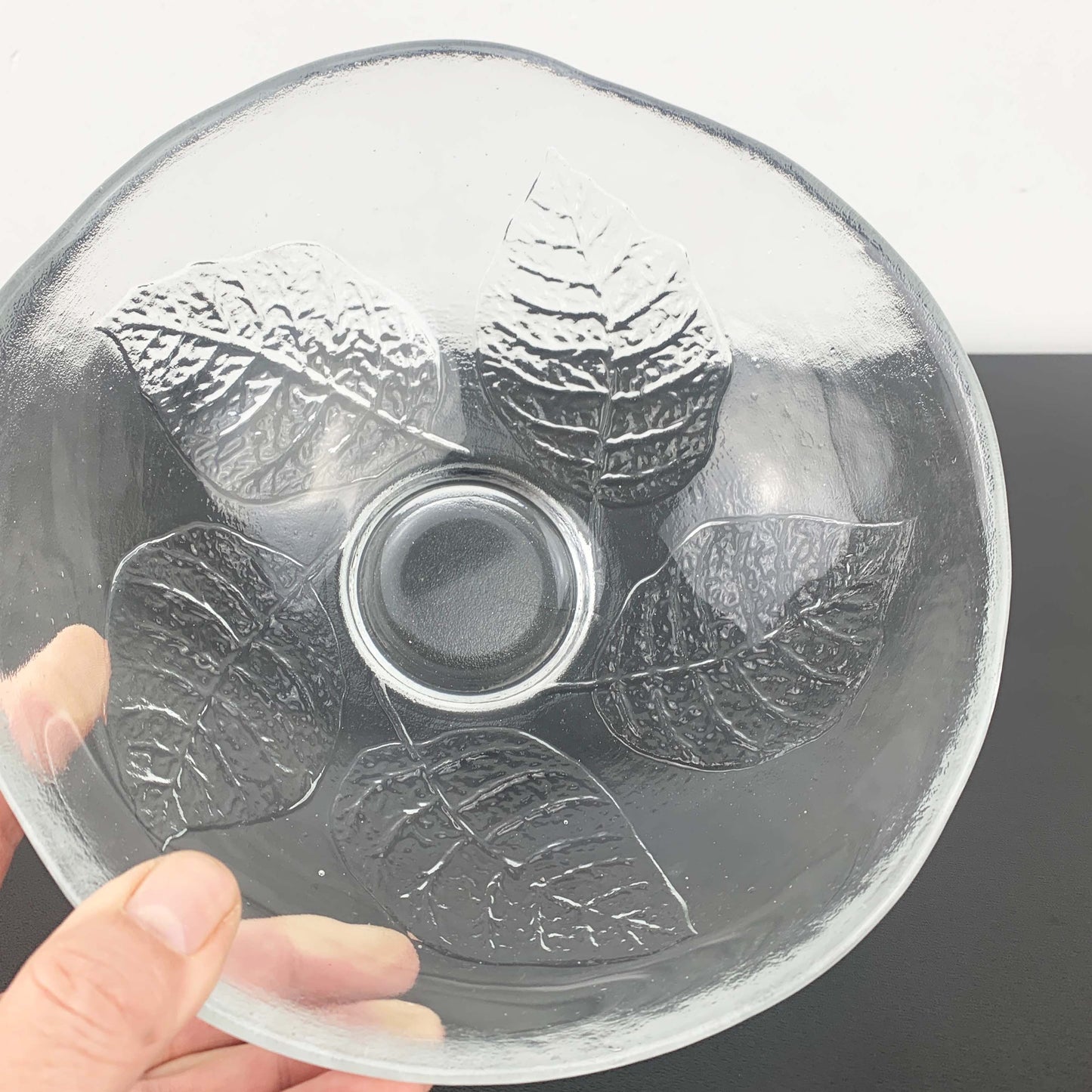 Kosta Boda 'Party' Leaf Embossed Small Bowl