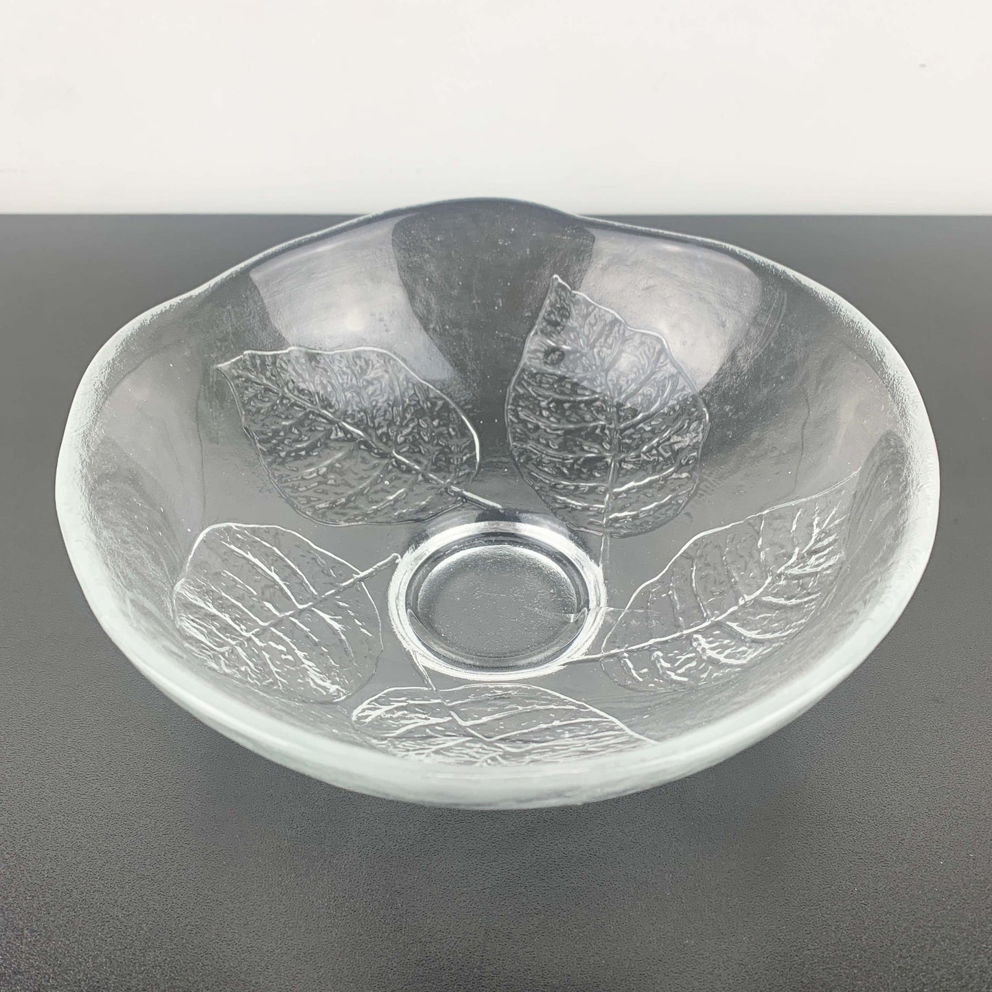 Kosta Boda 'Party' Leaf Embossed Small Bowl