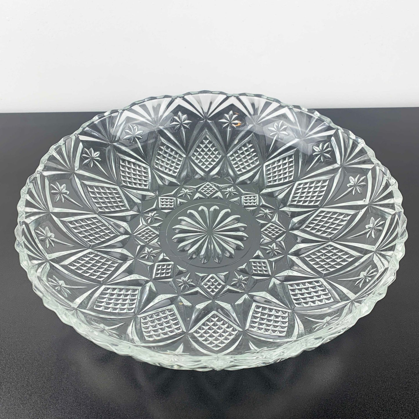 Gibson Glass 'Jewelite' Platter