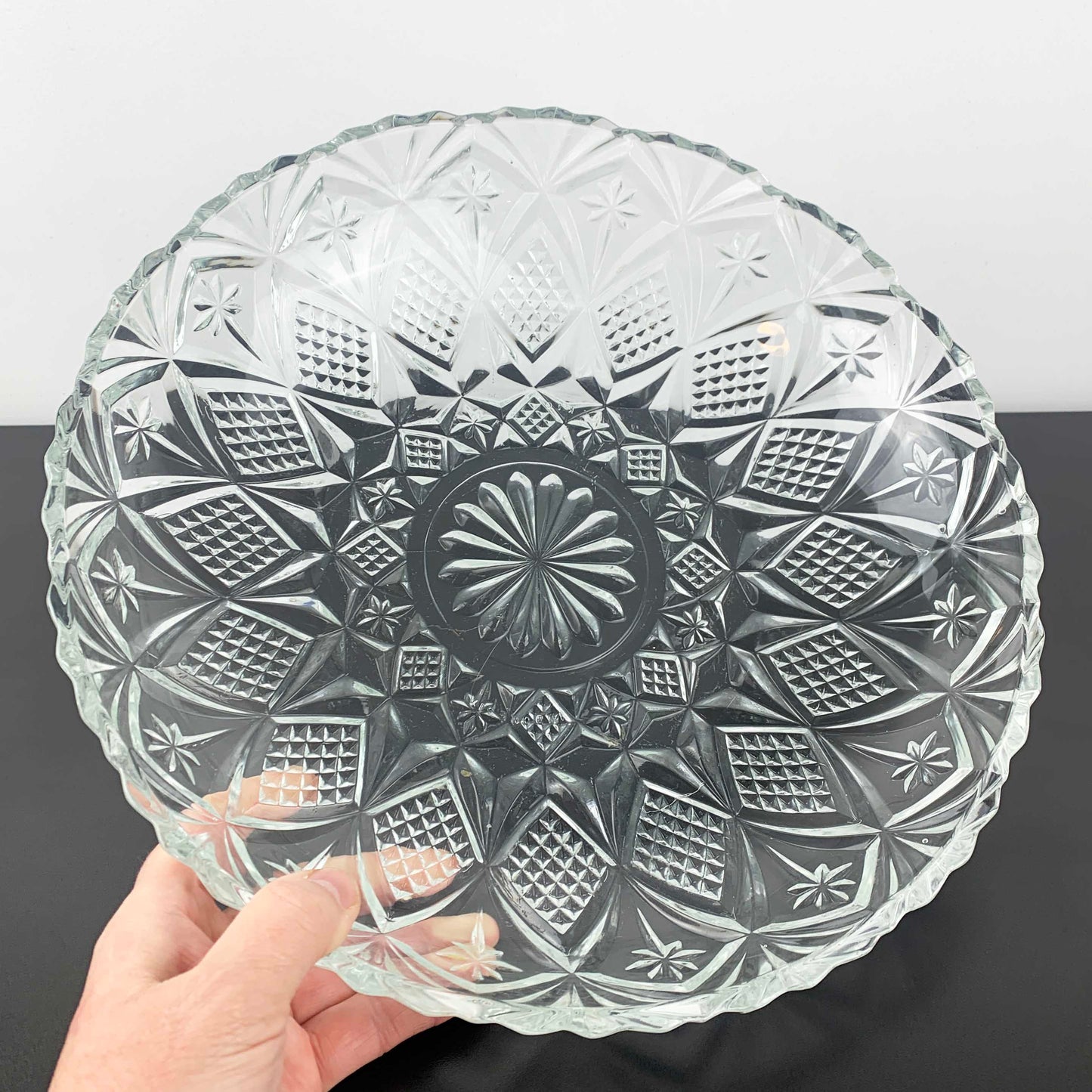 Gibson Glass 'Jewelite' Platter