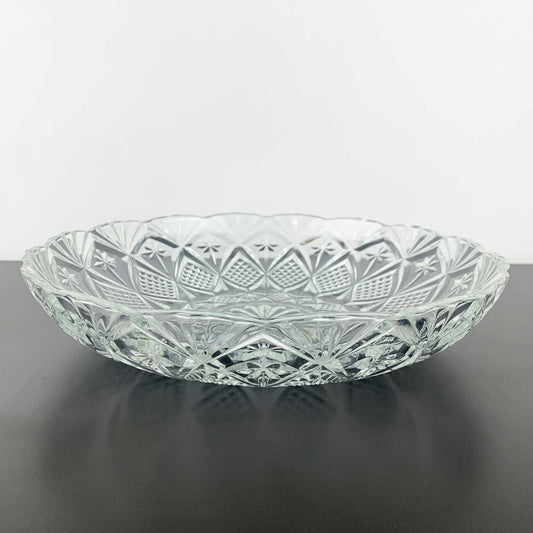 Gibson Glass large 'Jewelite' platter