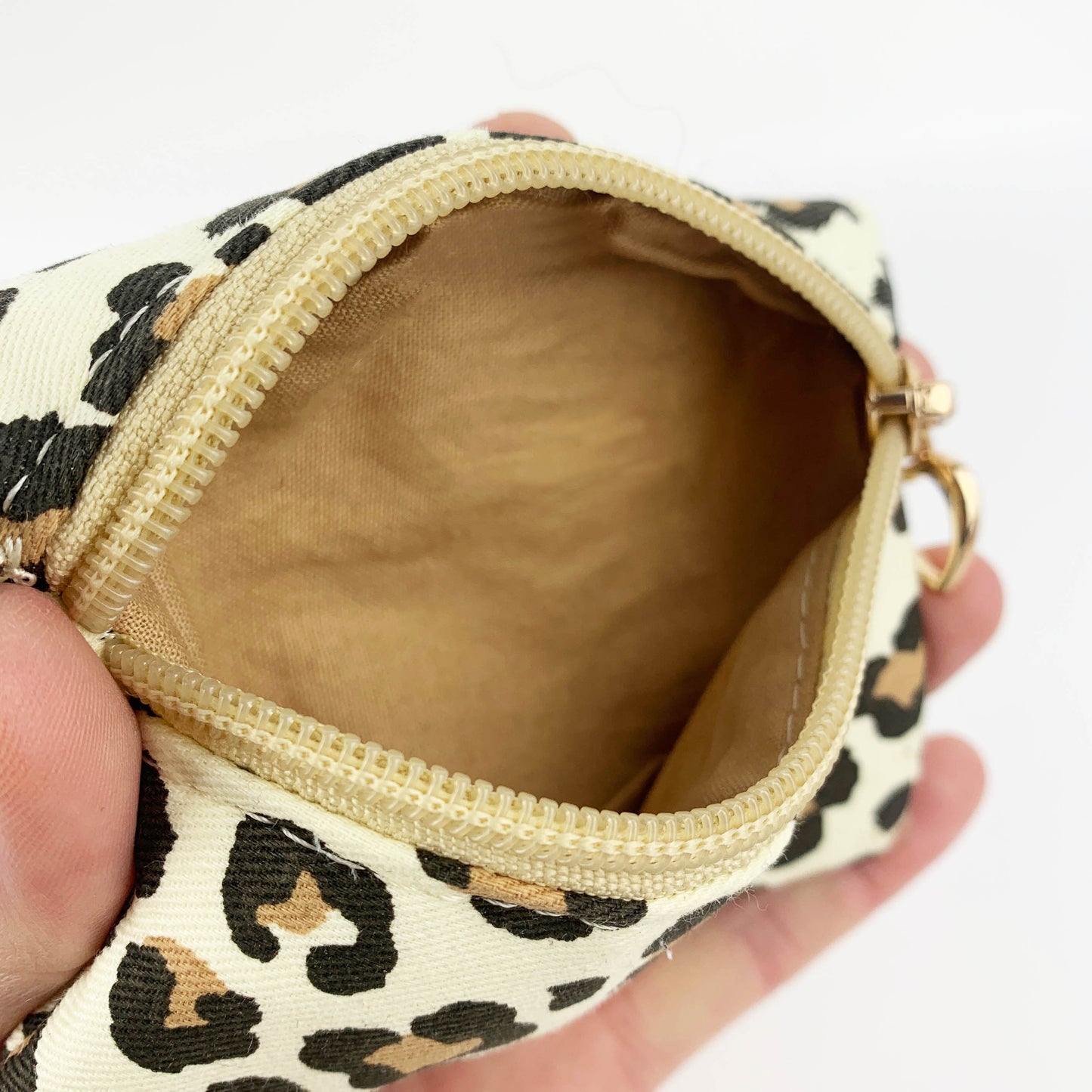 Leopard Print Coin Purse & Wristlet: Matching Set or Individual