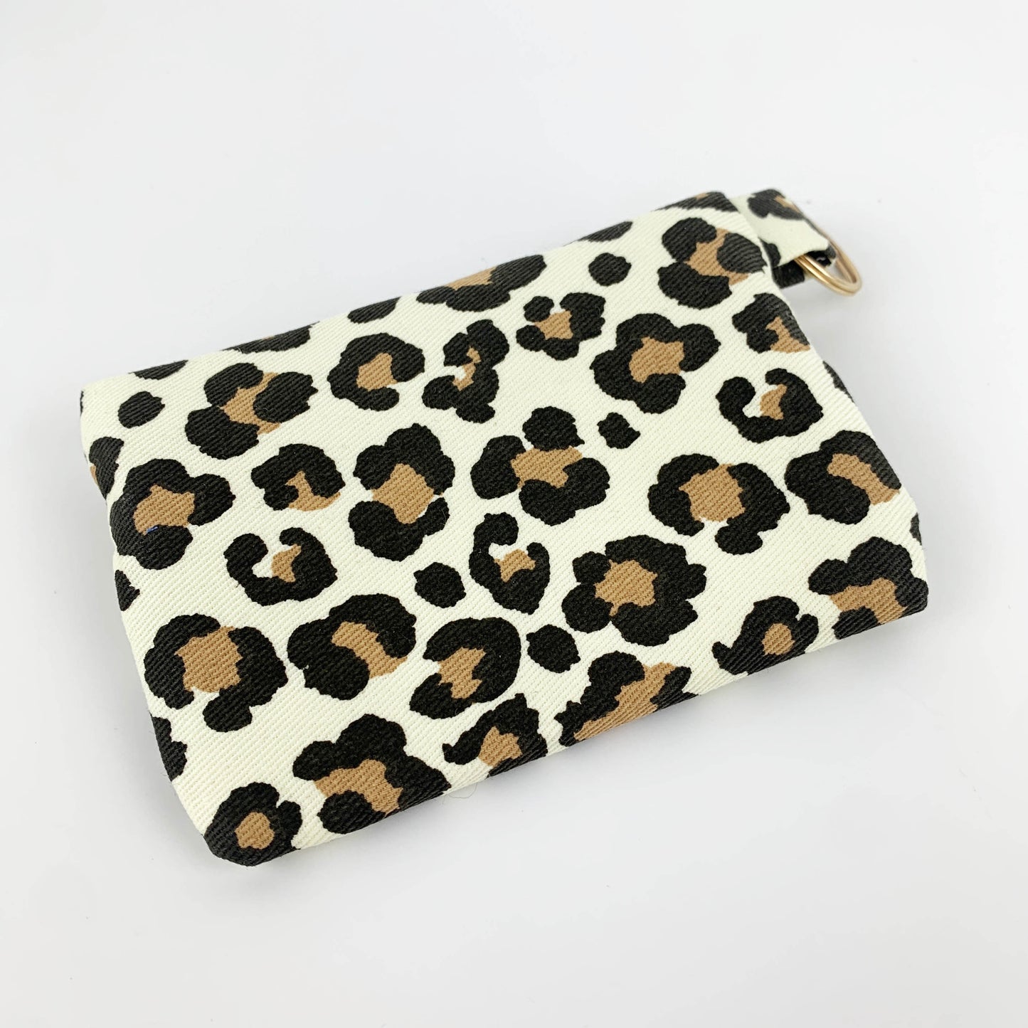Leopard Print Coin Purse & Wristlet: Matching Set or Individual
