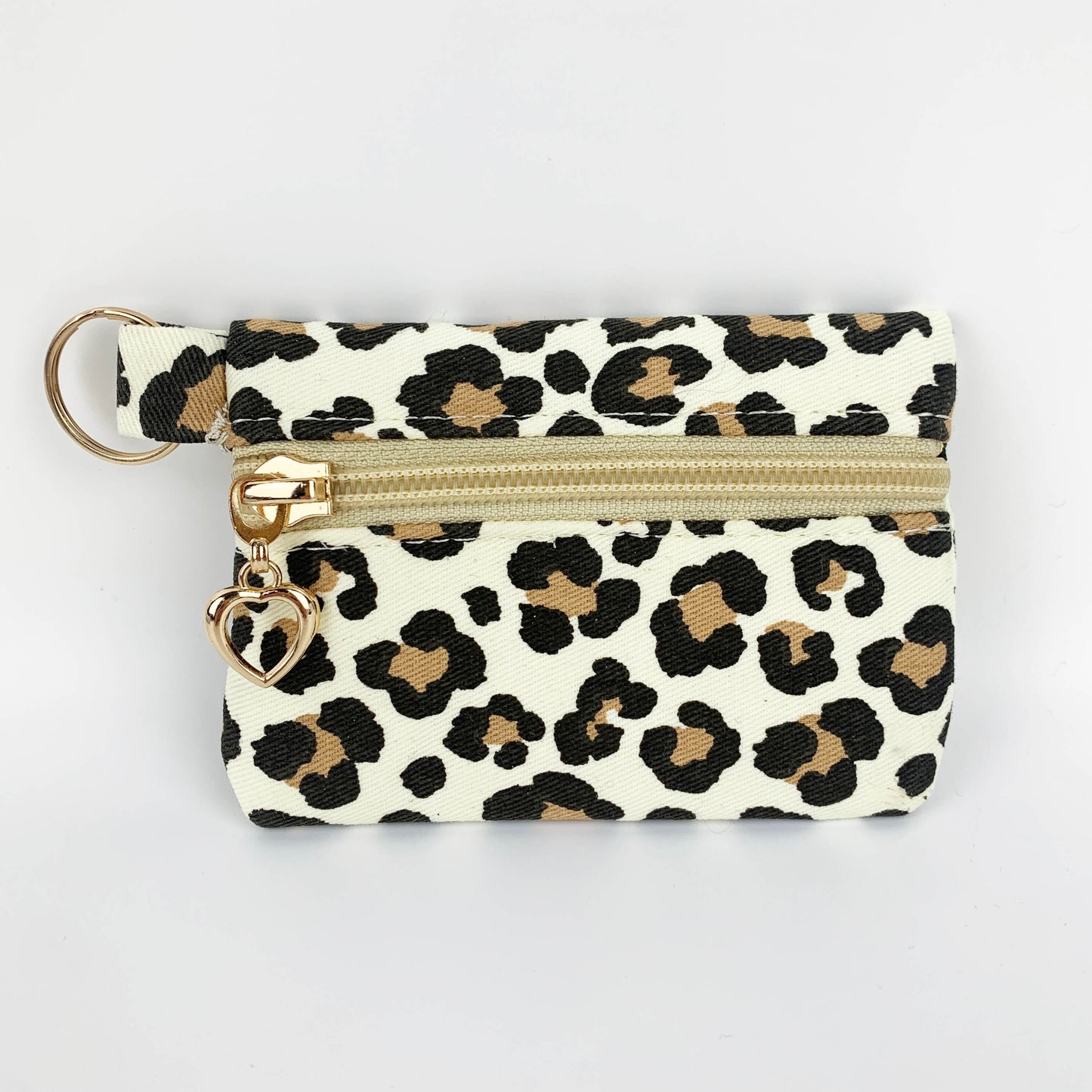 Leopard Print Coin Purse & Wristlet: Matching Set or Individual
