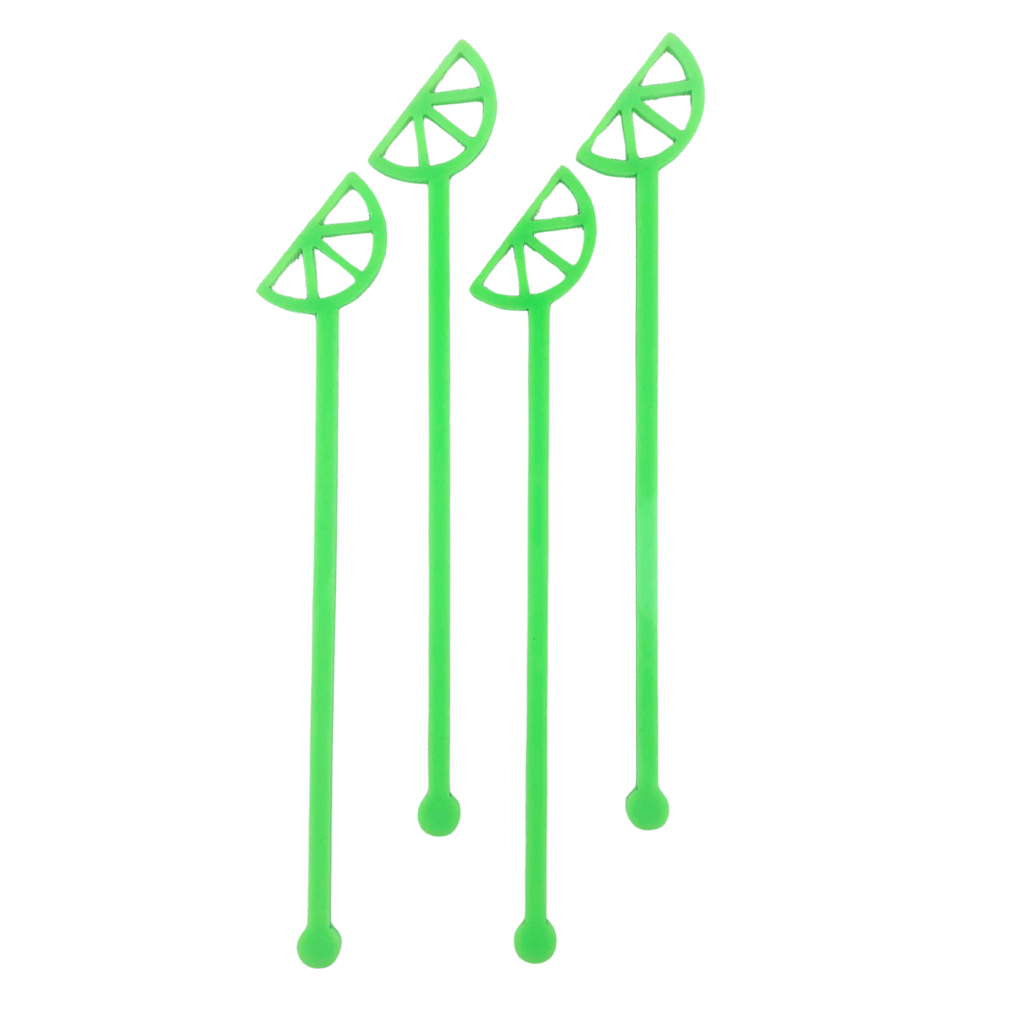 Lime Drink Stirrers