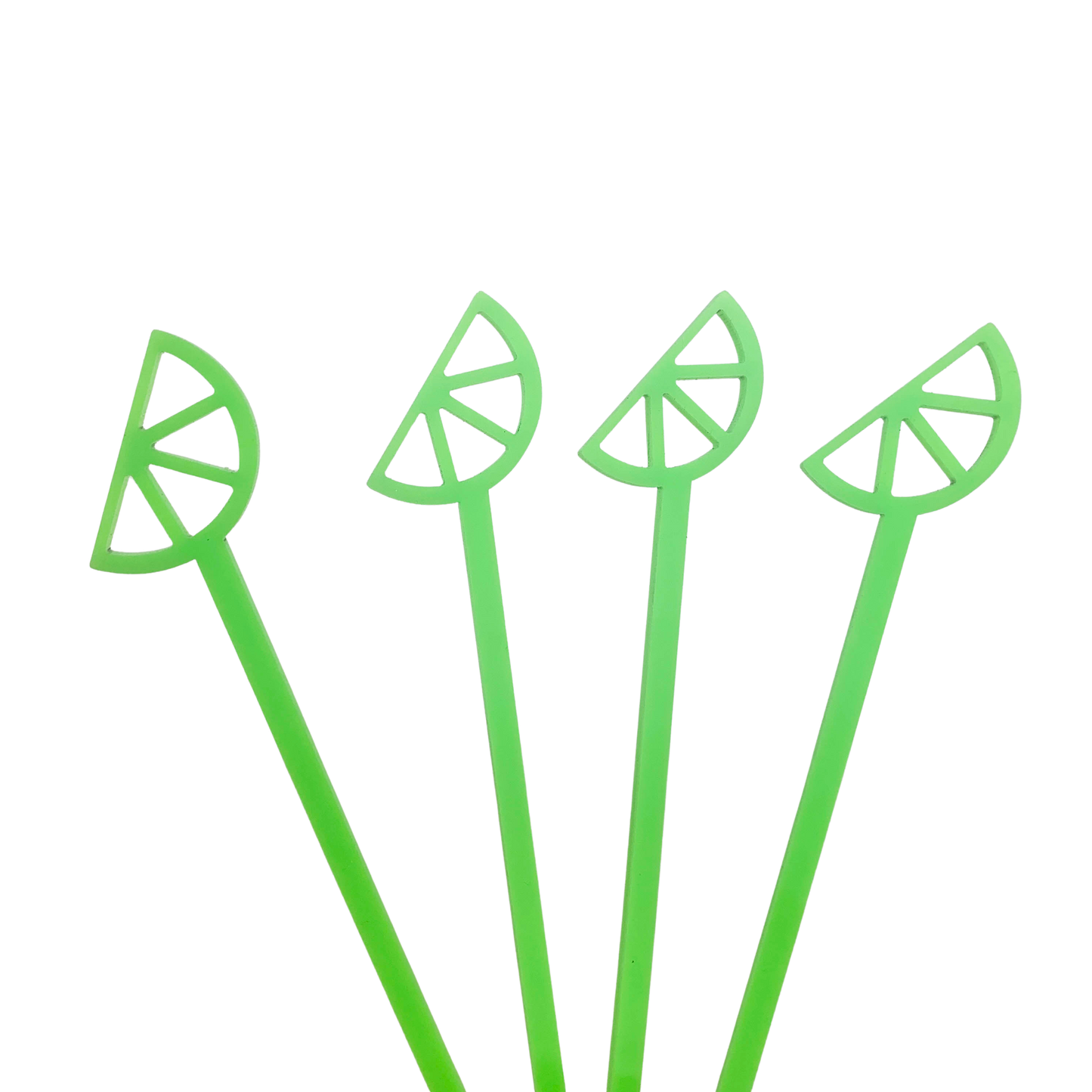 Lime Drink Stirrers