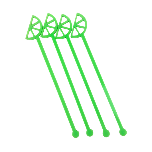 Lime Drink Stirrers