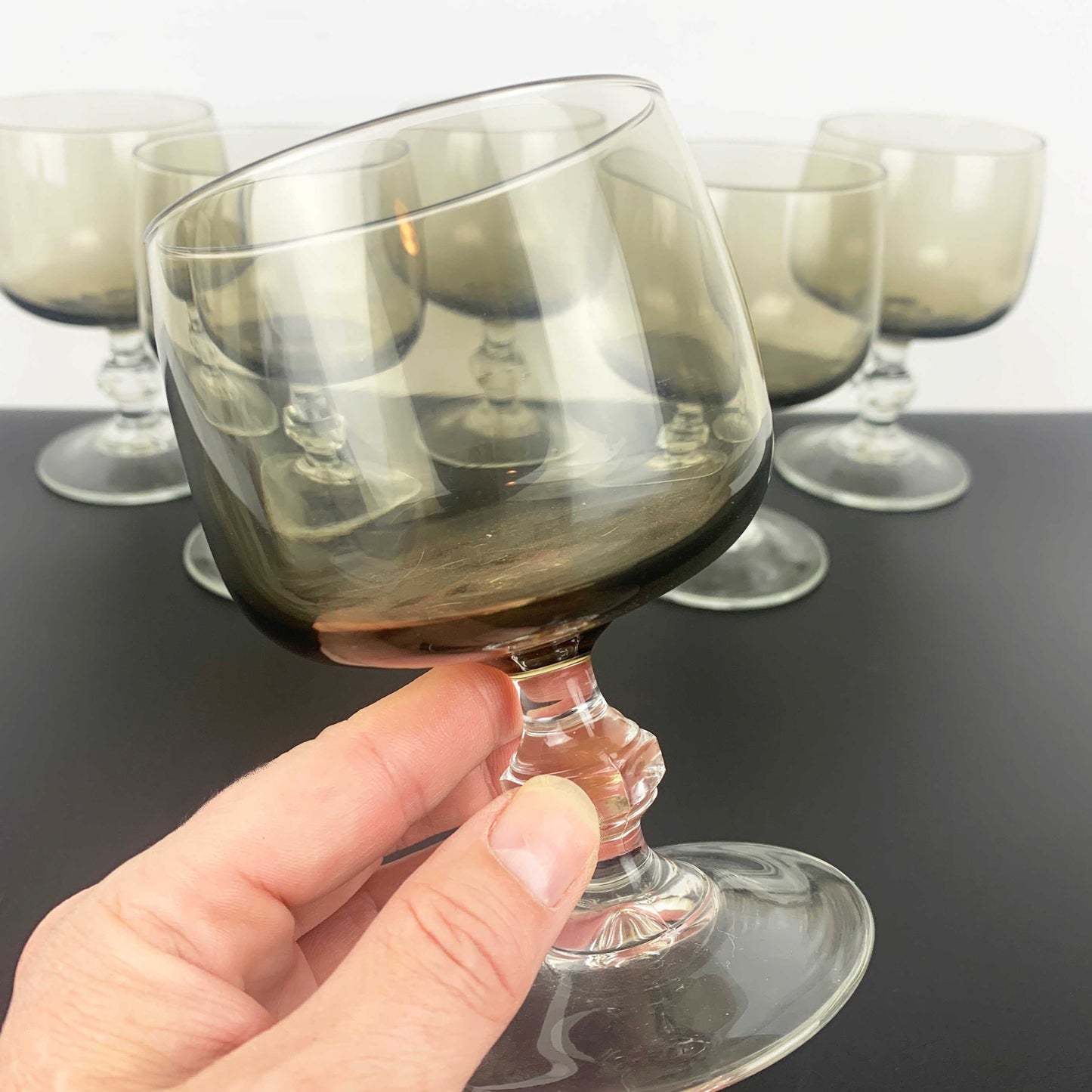 Luminarc 'Domaine' Smoky Wine Glass Set