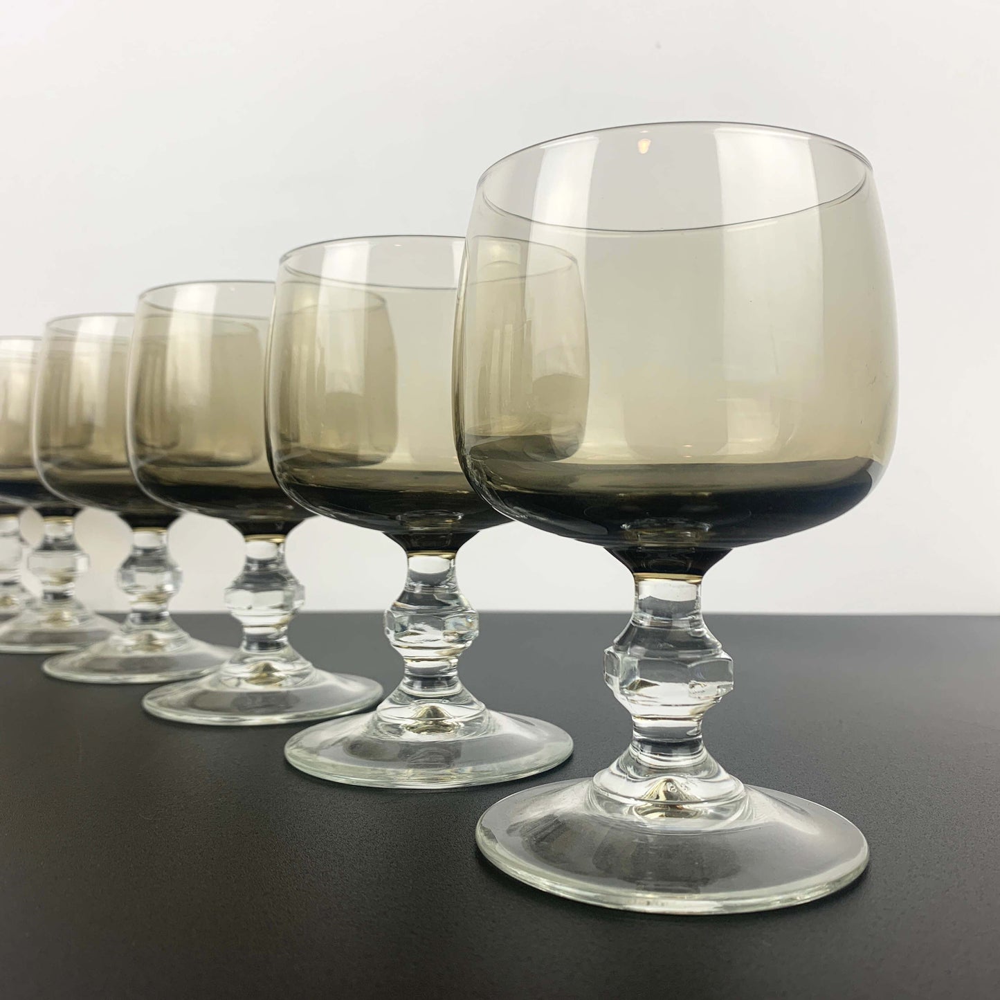 Luminarc 'Domaine' Smoky Wine Glass Set