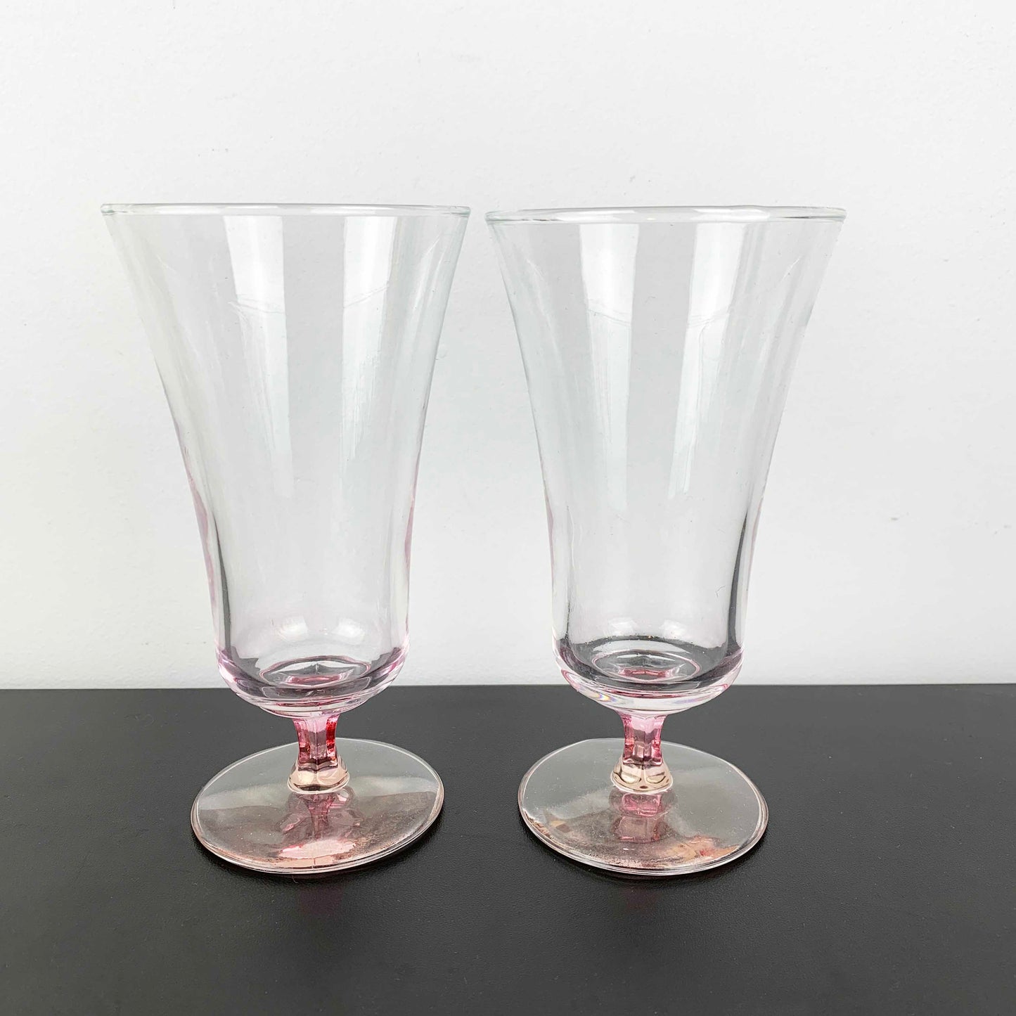 Lustre Footed Cocktail and Parfait Glass: Set of 9