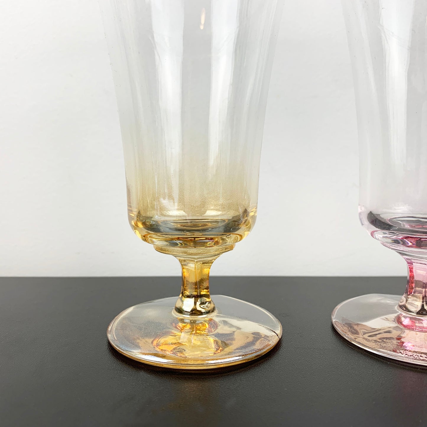 Lustre Footed Cocktail and Parfait Glass: Set of 9