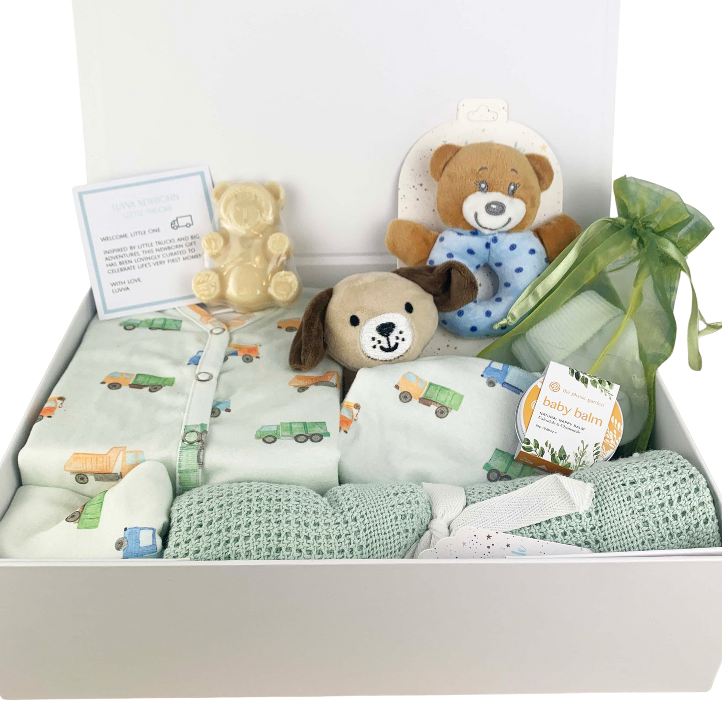 Luvva Newborn - Little Trucks