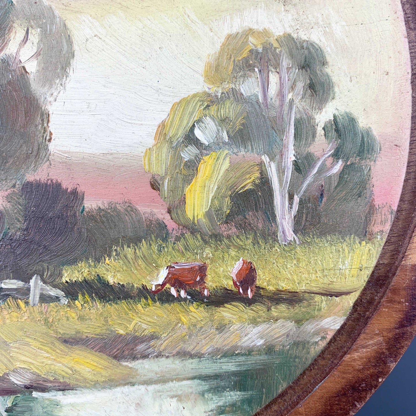 Mabel Hawkins Original Painting on Timber Panel