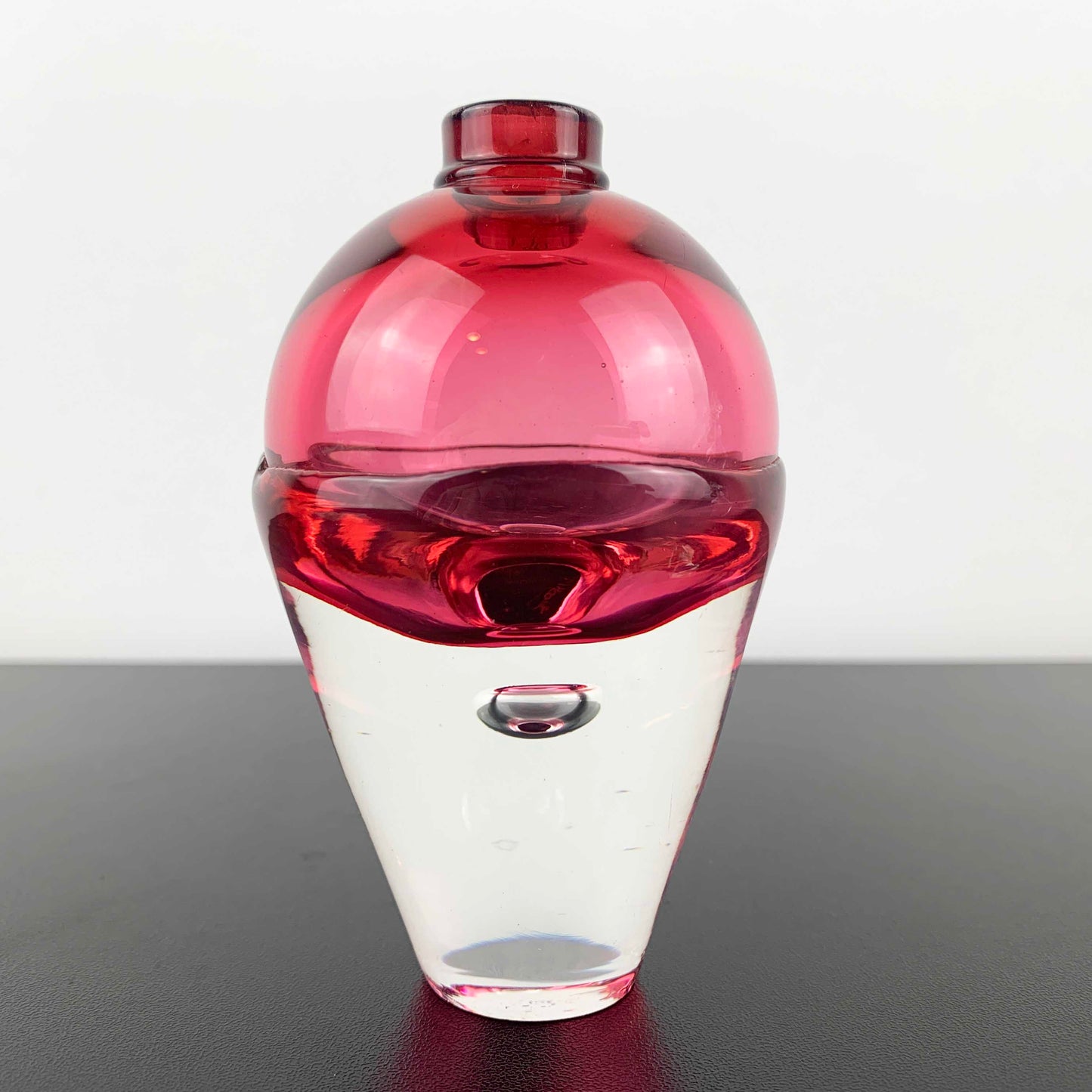 Michael Hook Art Glass Perfume Bottle