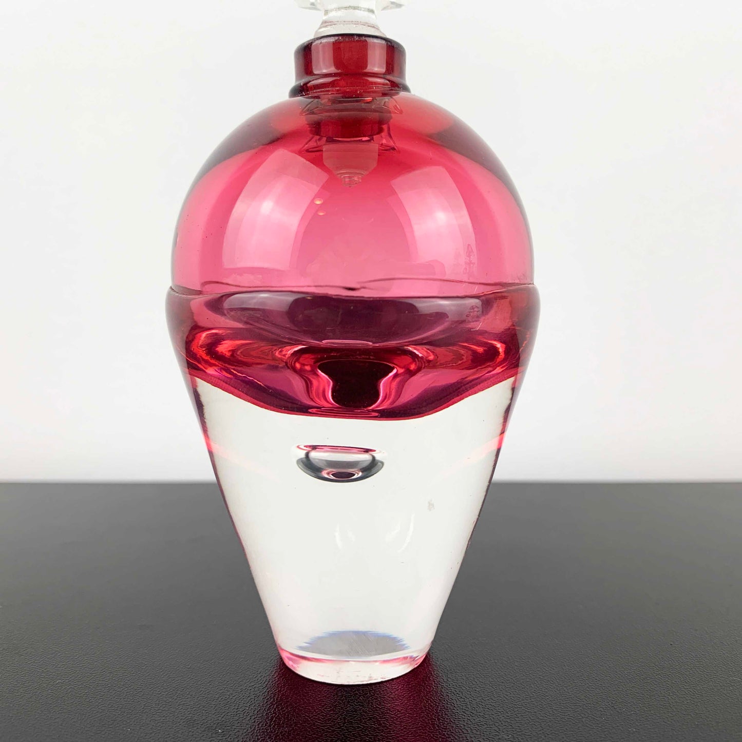 Michael Hook Art Glass Perfume Bottle
