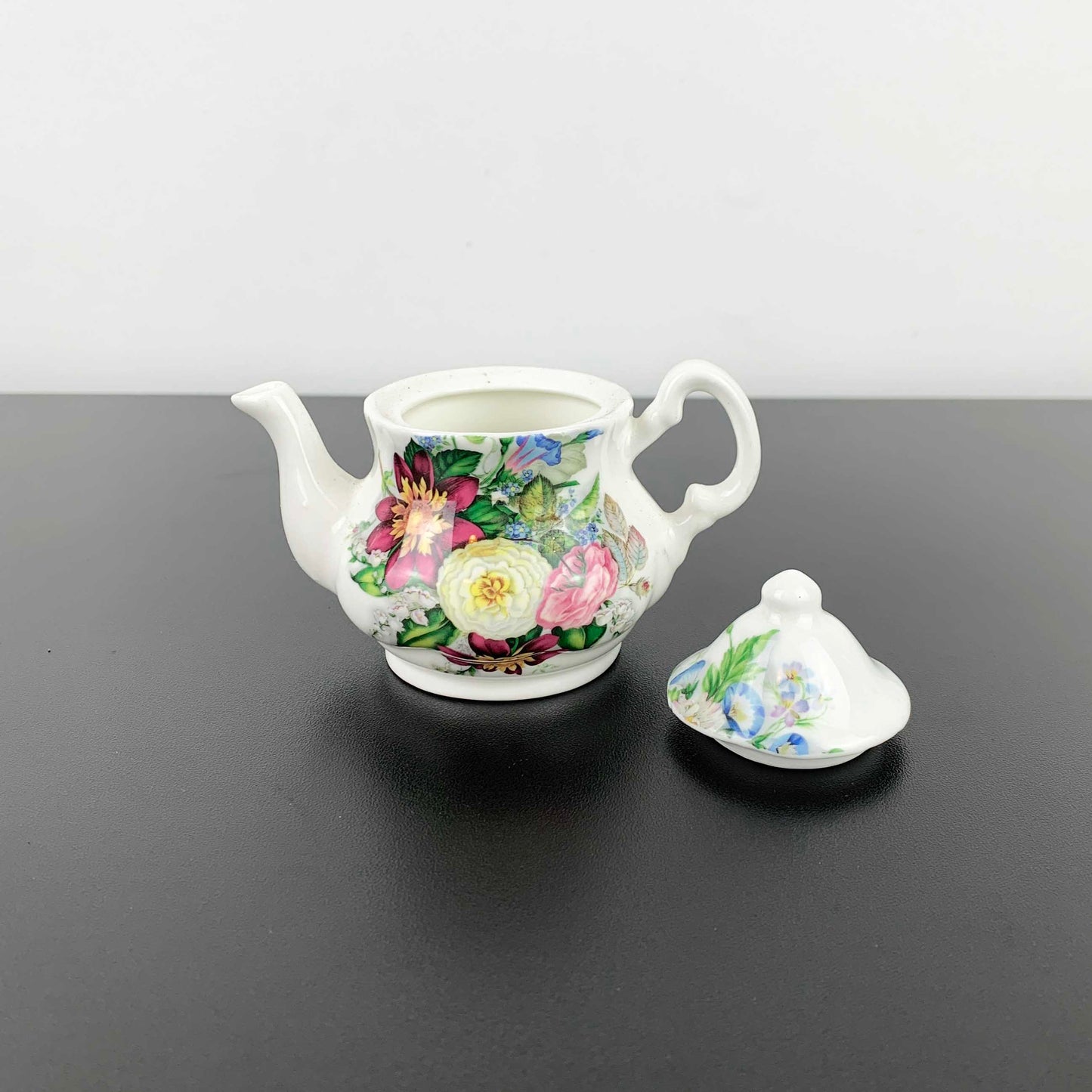 Miniature English Fine China Teapot