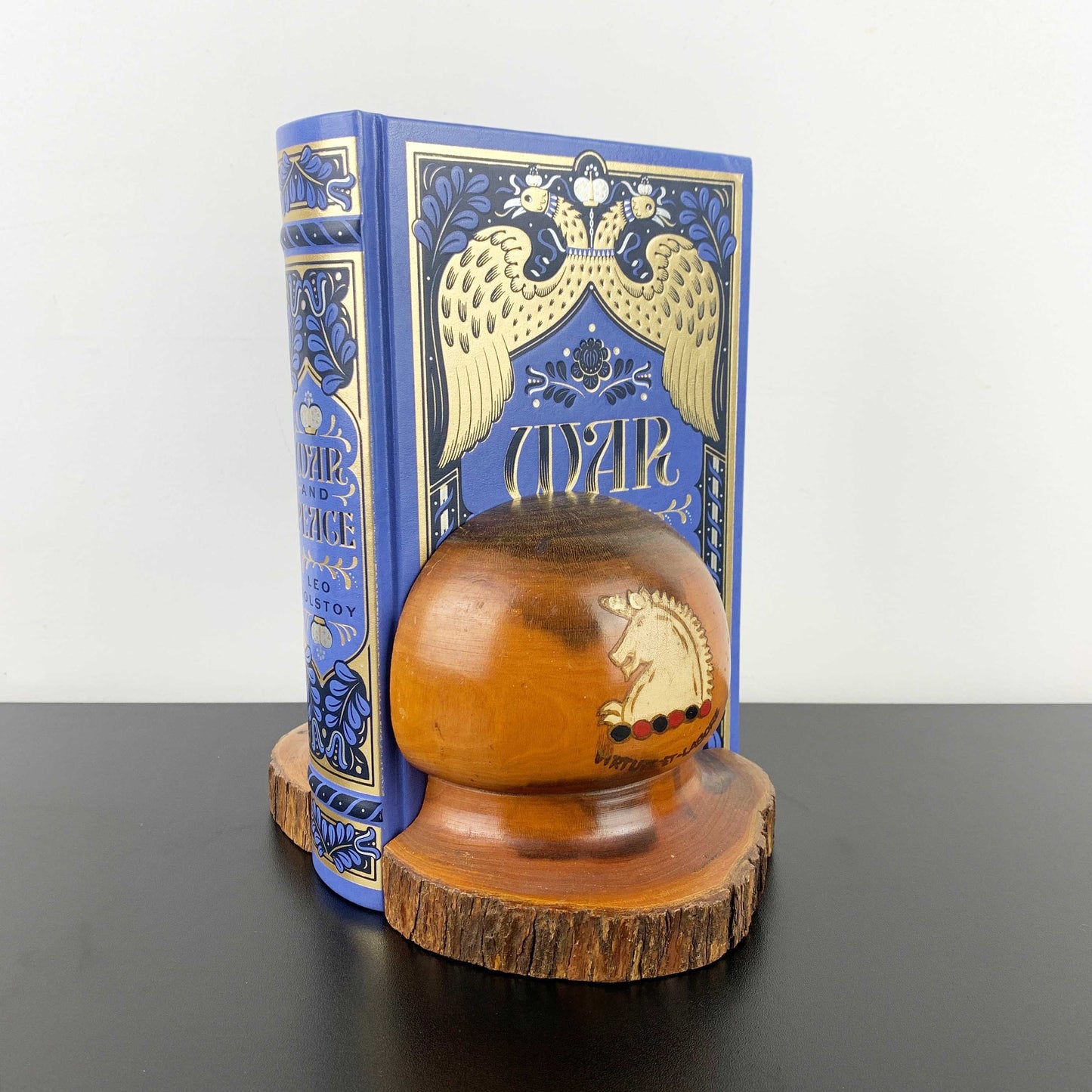 Australian Mulga Wood Bookends - St Margaret's Berwick Grammar
