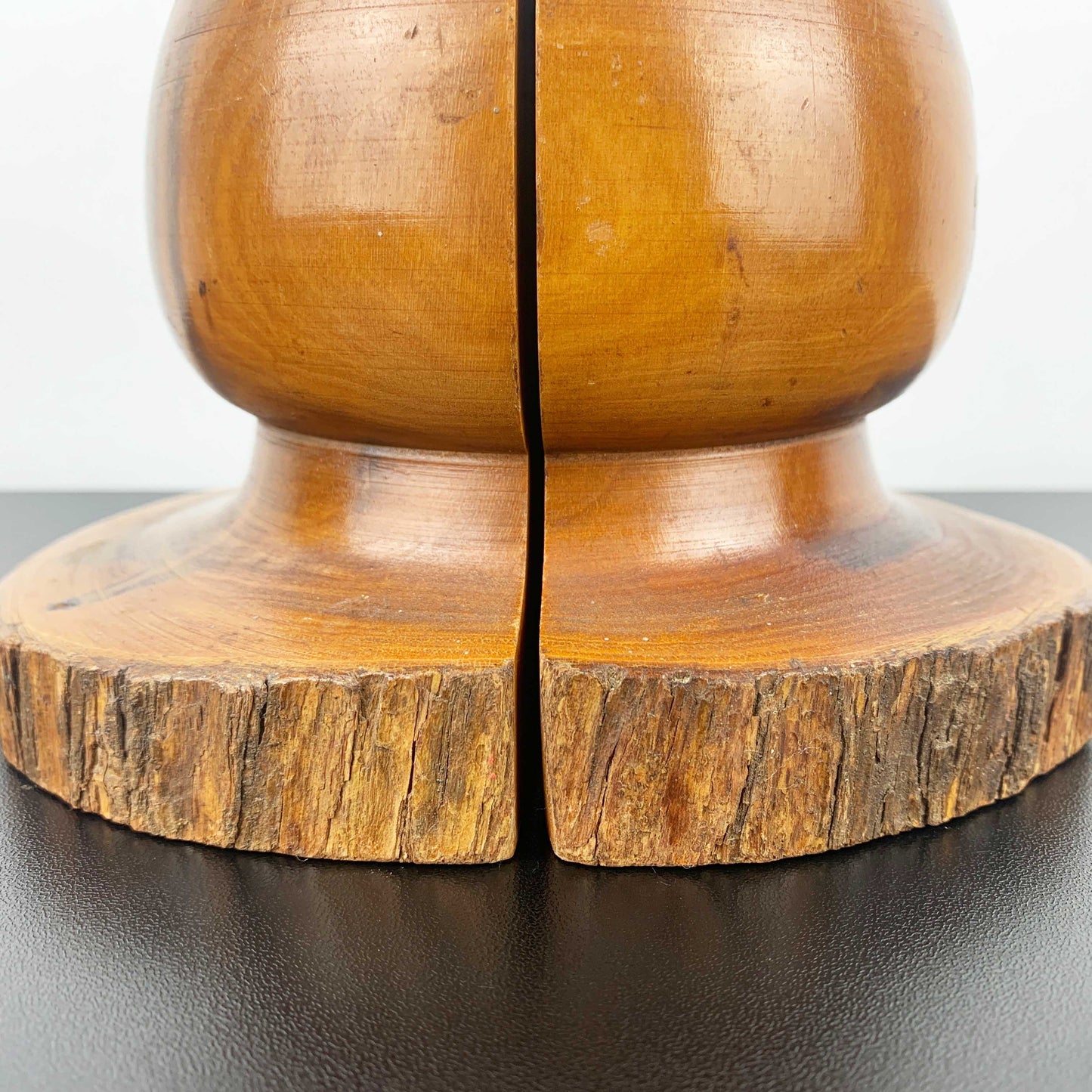Australian Mulga Wood Bookends - St Margaret's Berwick Grammar