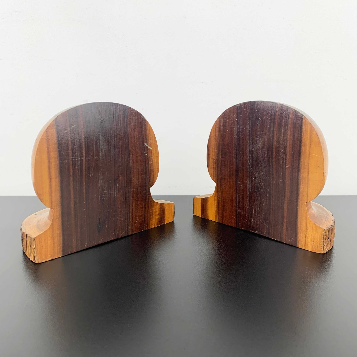 Australian Mulga Wood Bookends - St Margaret's Berwick Grammar