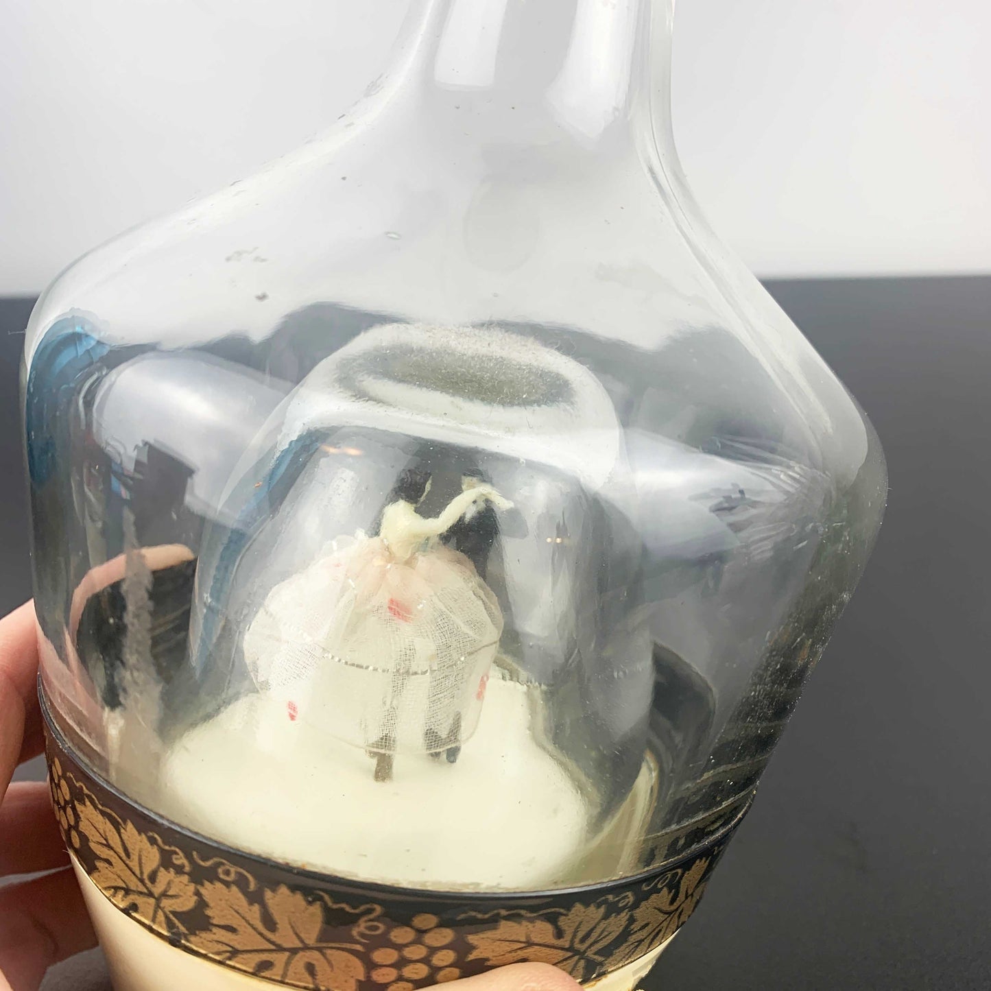 Mid Century Musical Wedding Decanter