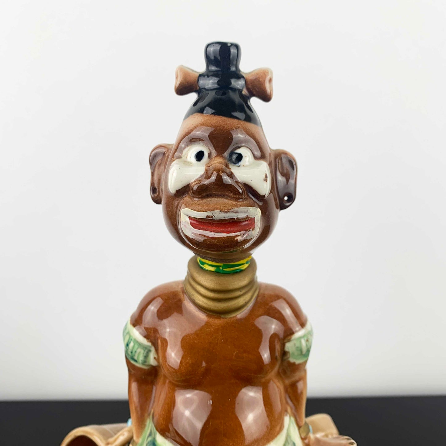African Zulu Novelty Decanter Set