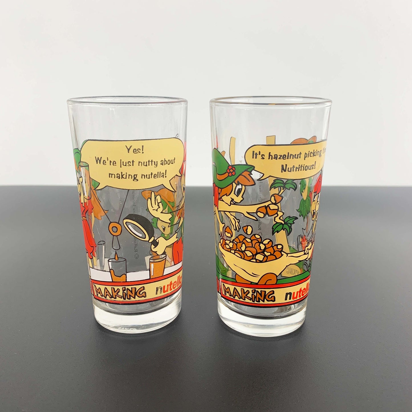 Nutella Promotional Tumbler Set