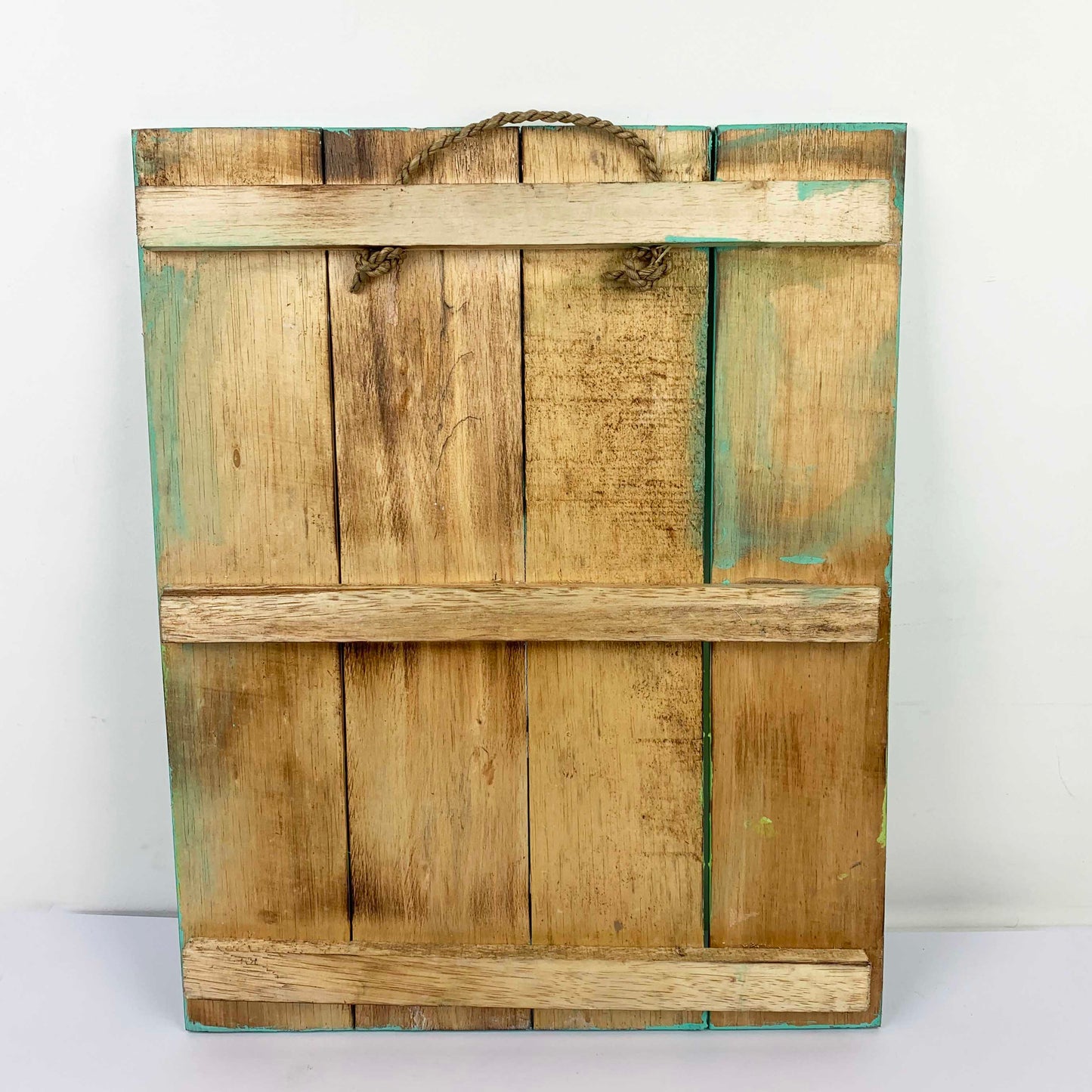 'Take Me to the Ocean' Distressed Timber Wall Hanging
