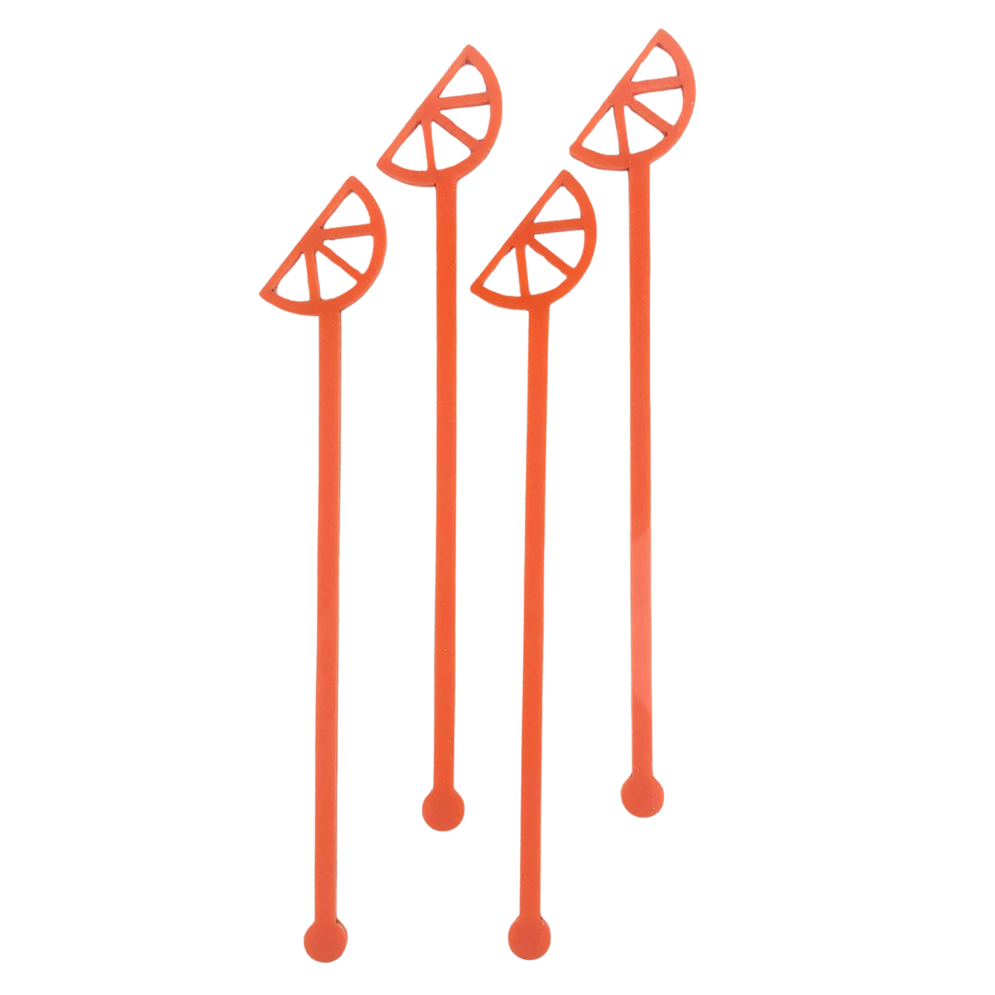 Orange Drink Stirrers
