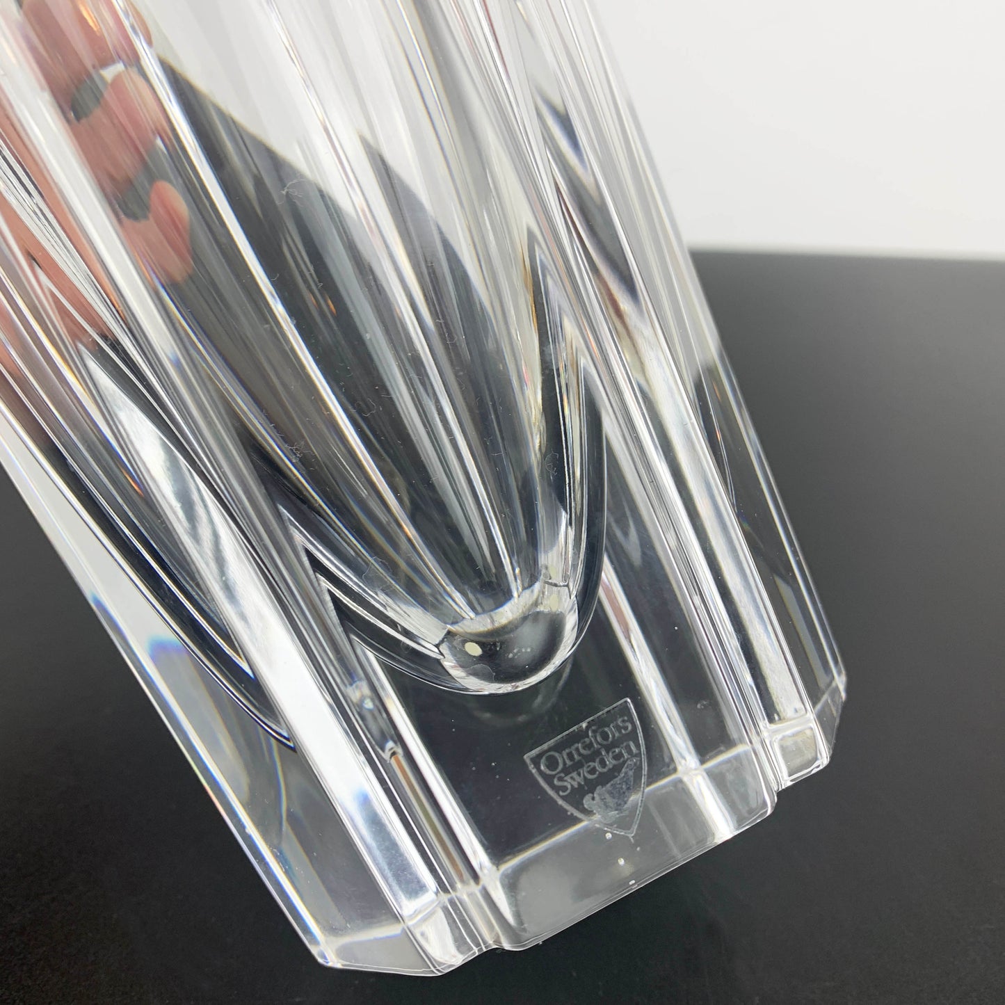 Orrefors 'Corona' Vase - Lars Hellsten Design