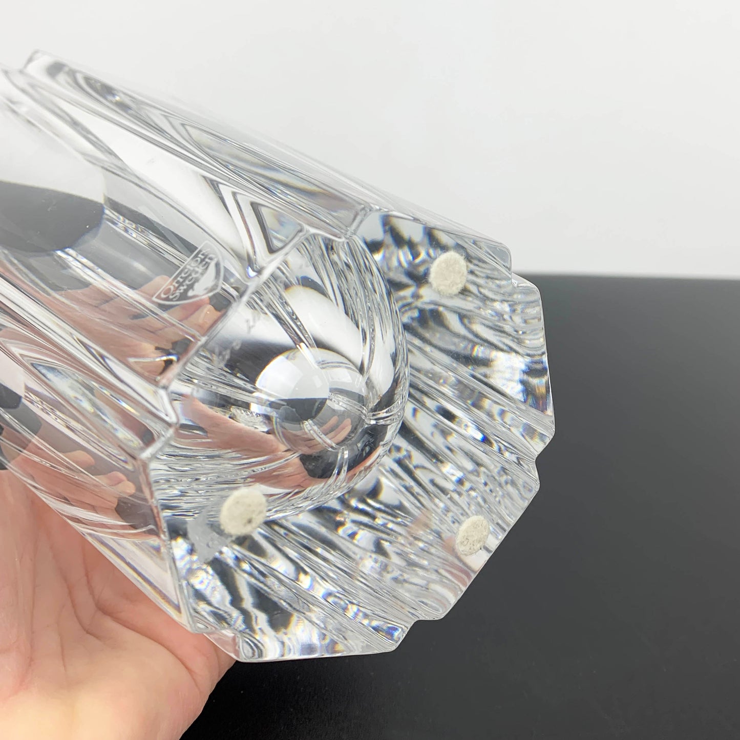 Orrefors 'Corona' Vase - Lars Hellsten Design