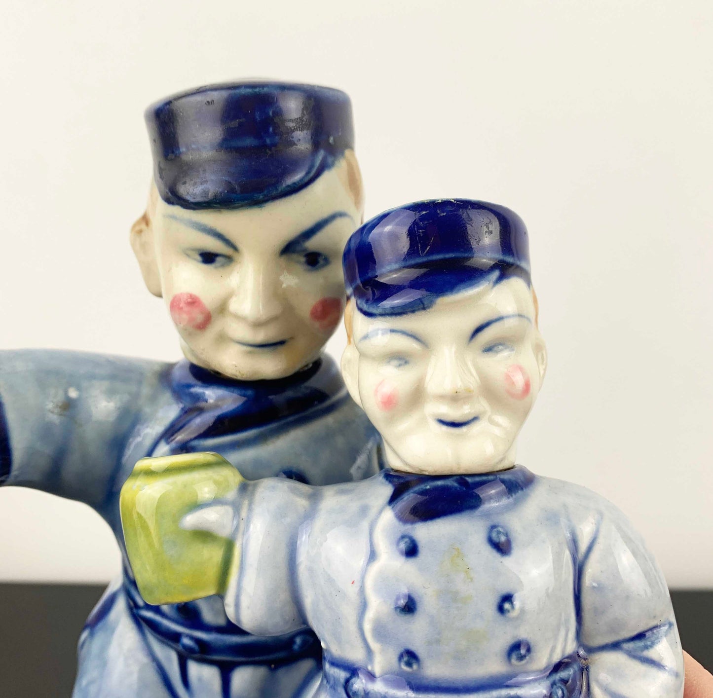 Ceramic Dutch Novelty Decanter Set