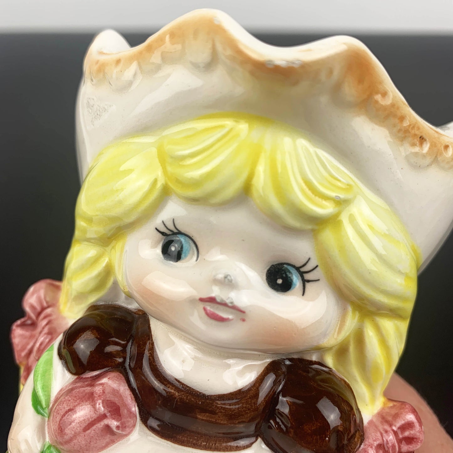 Miniature Dutch Girl Figural Jug