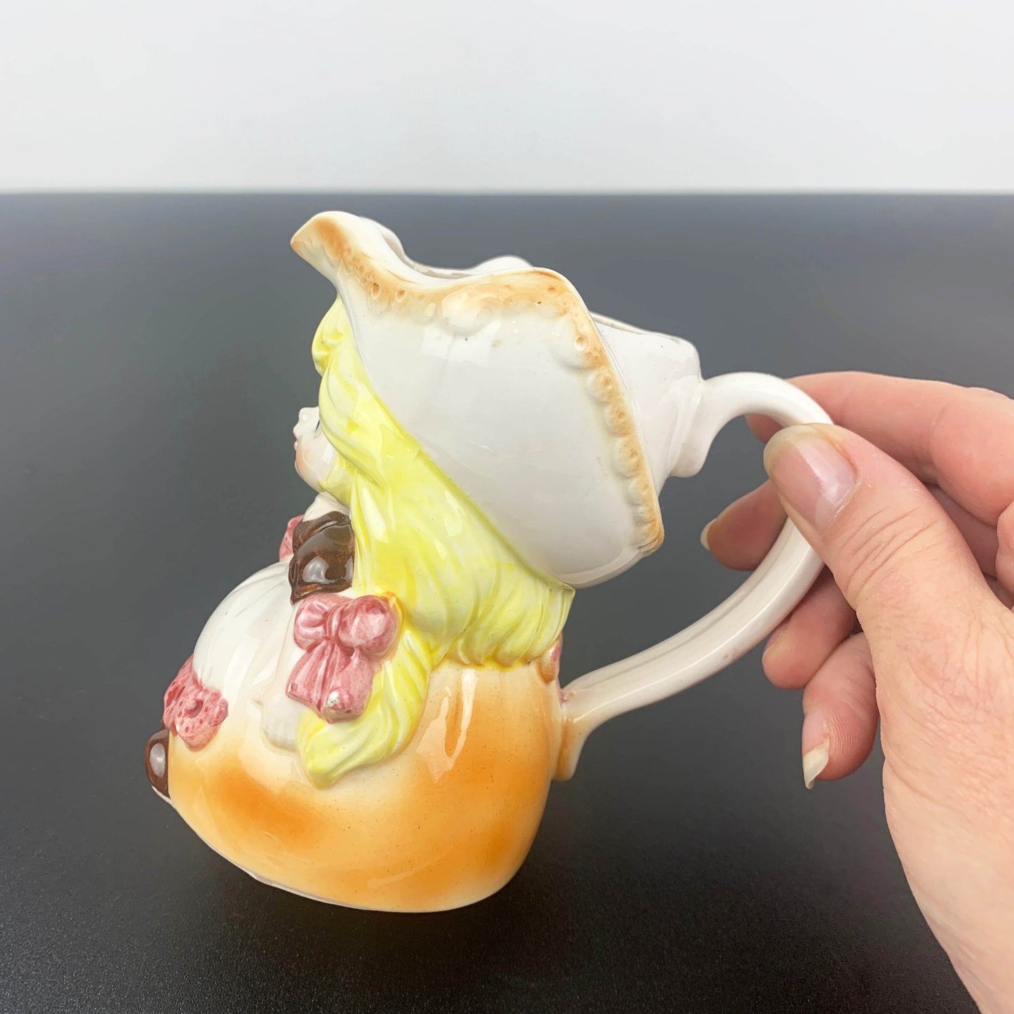Miniature Dutch Girl Figural Jug